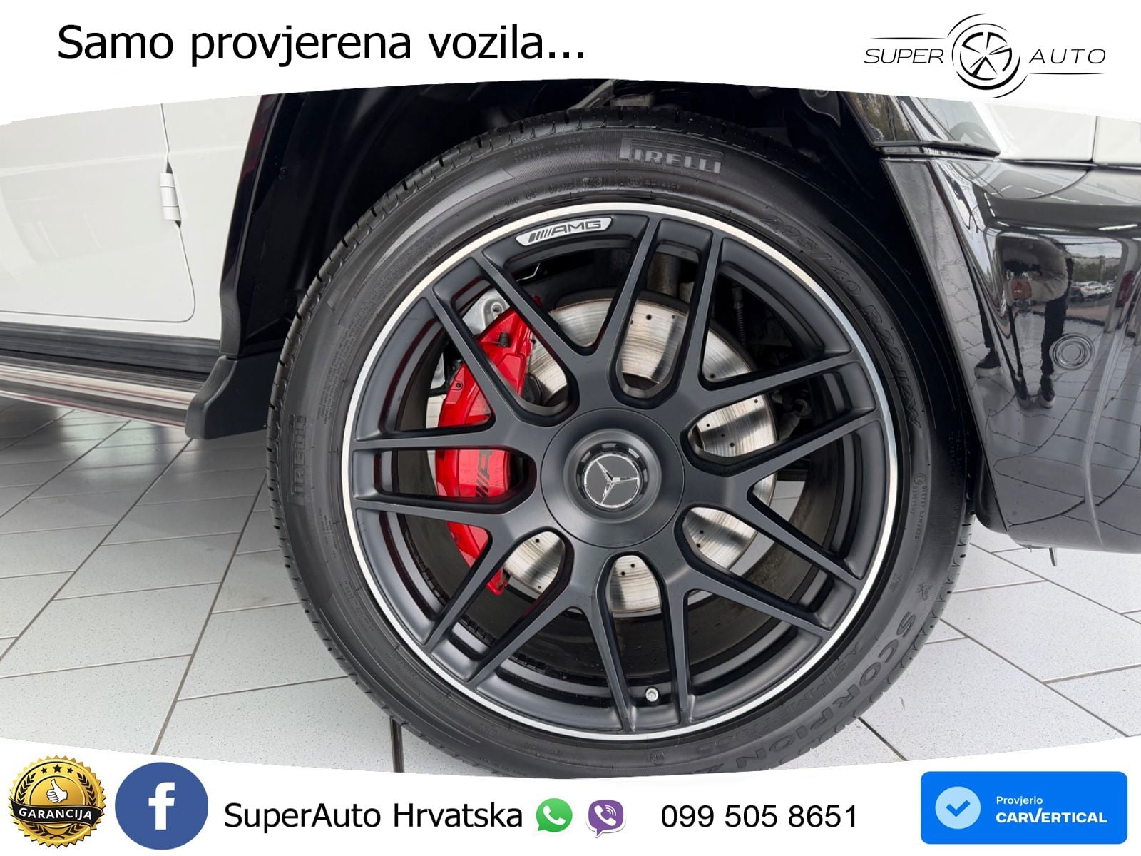 Mercedes AMG G 63 Long V8 (585 KS) 4MATIC 9G-TRONIC AMG SPEEDSHIFT TCT LED+GR SJED+ACC