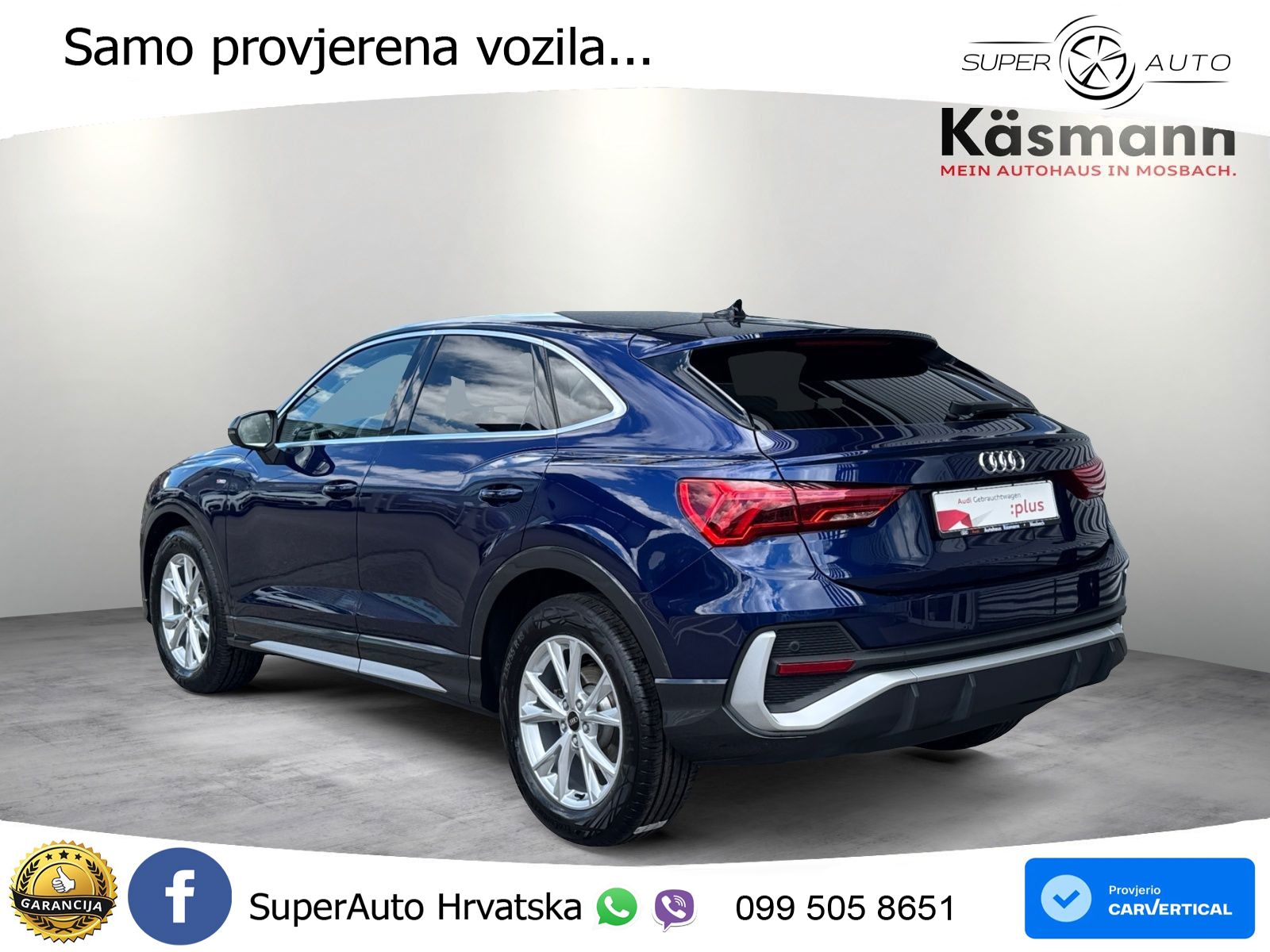 Audi Q3 II Sportback 35 TFSI (150 KS) S tronic S line LED+GR SJED+ACC