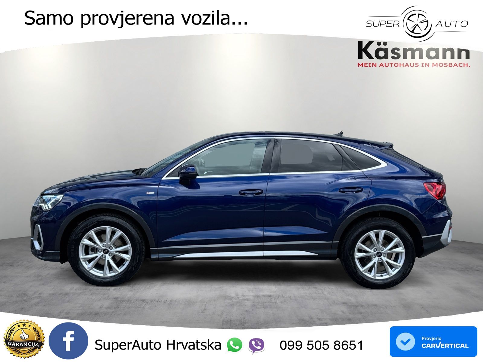 Audi Q3 II Sportback 35 TFSI (150 KS) S tronic S line LED+GR SJED+ACC