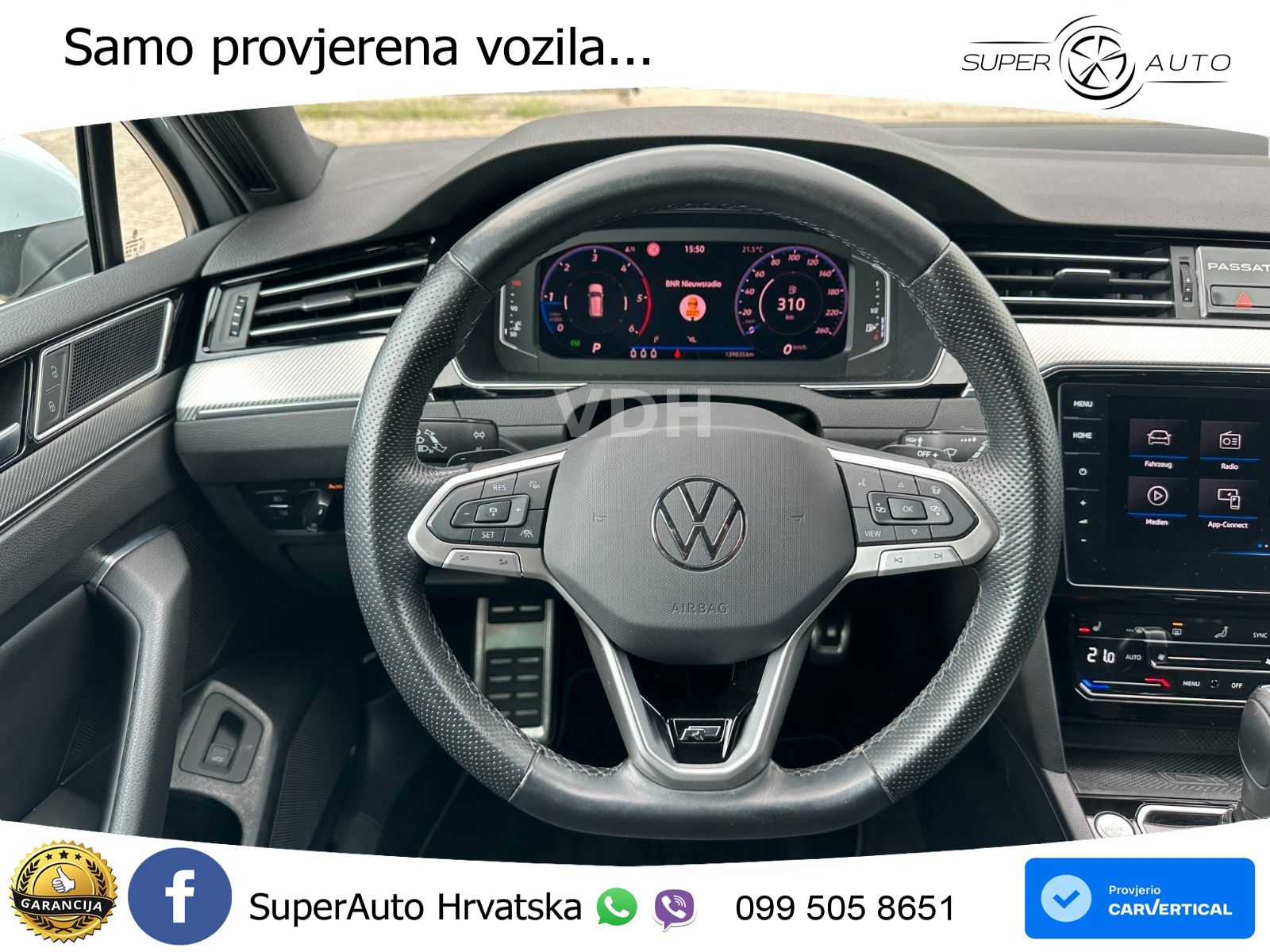 Volkswagen Passat Variant 2.0 TDI (200 KS) 4MOTION DSG Business LED+GR SJED+ACC