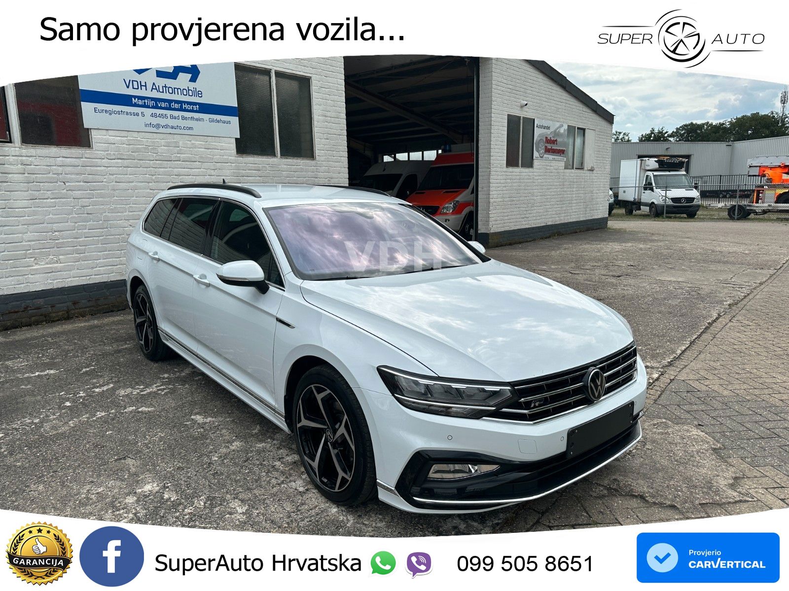 Volkswagen Passat Variant 2.0 TDI (200 KS) 4MOTION DSG Business LED+GR SJED+ACC