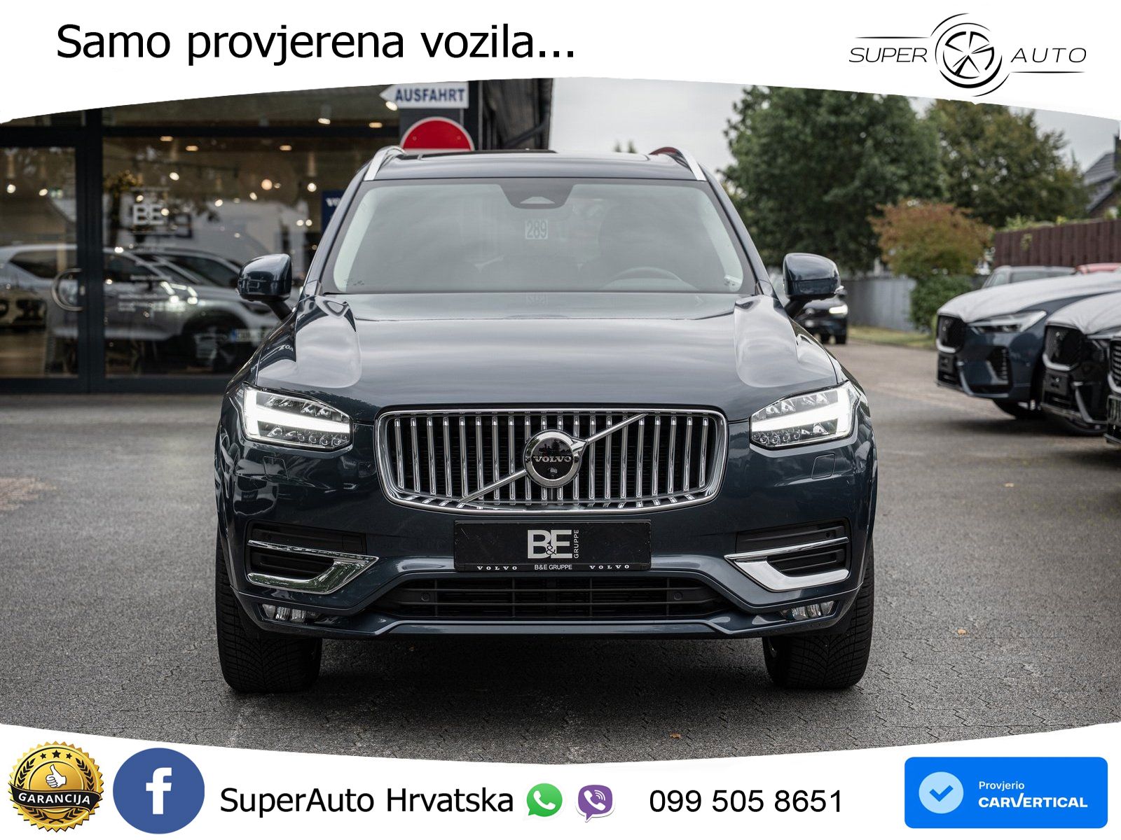 Volvo XC90 2.0 B5 Diesel AWD Automatic ACC+GR SJED+360+PANO