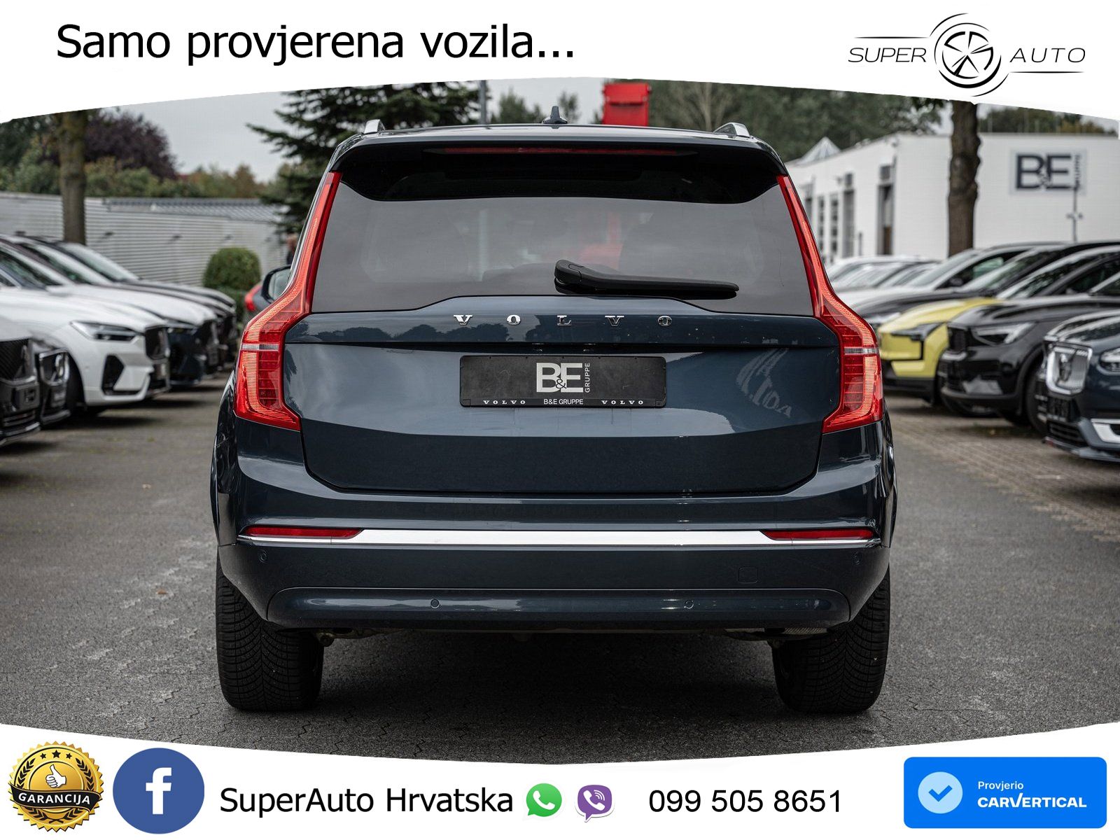 Volvo XC90 2.0 B5 Diesel AWD Automatic ACC+GR SJED+360+PANO