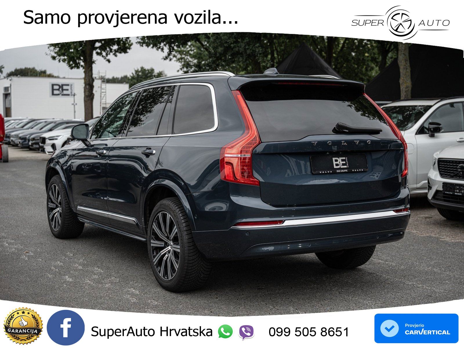 Volvo XC90 2.0 B5 Diesel AWD Automatic ACC+GR SJED+360+PANO