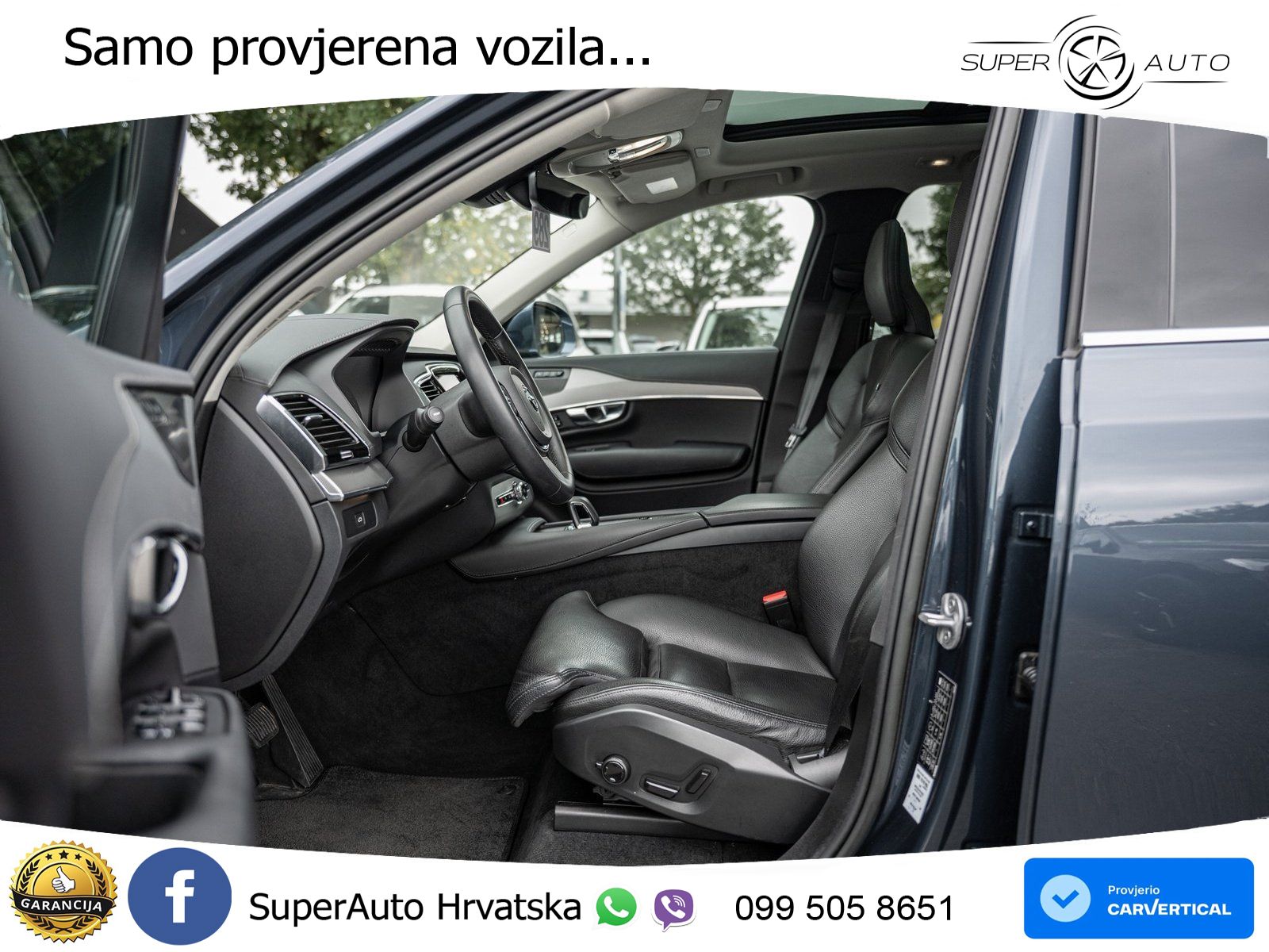 Volvo XC90 2.0 B5 Diesel AWD Automatic ACC+GR SJED+360+PANO
