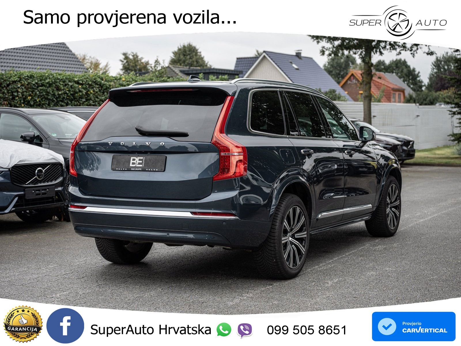 Volvo XC90 2.0 B5 Diesel AWD Automatic ACC+GR SJED+360+PANO