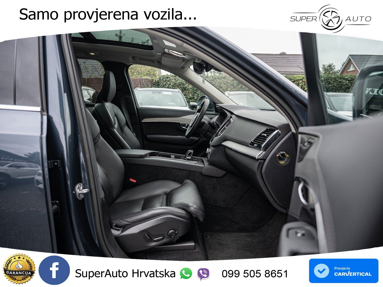 Volvo XC90 2.0 B5 Diesel AWD Automatic ACC+GR SJED+360+PANO