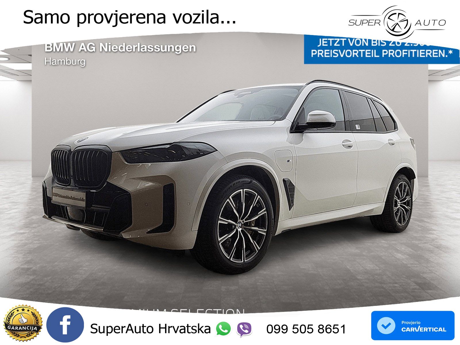 BMW X5 50e (489 KS) xDrive Steptronic M Sport