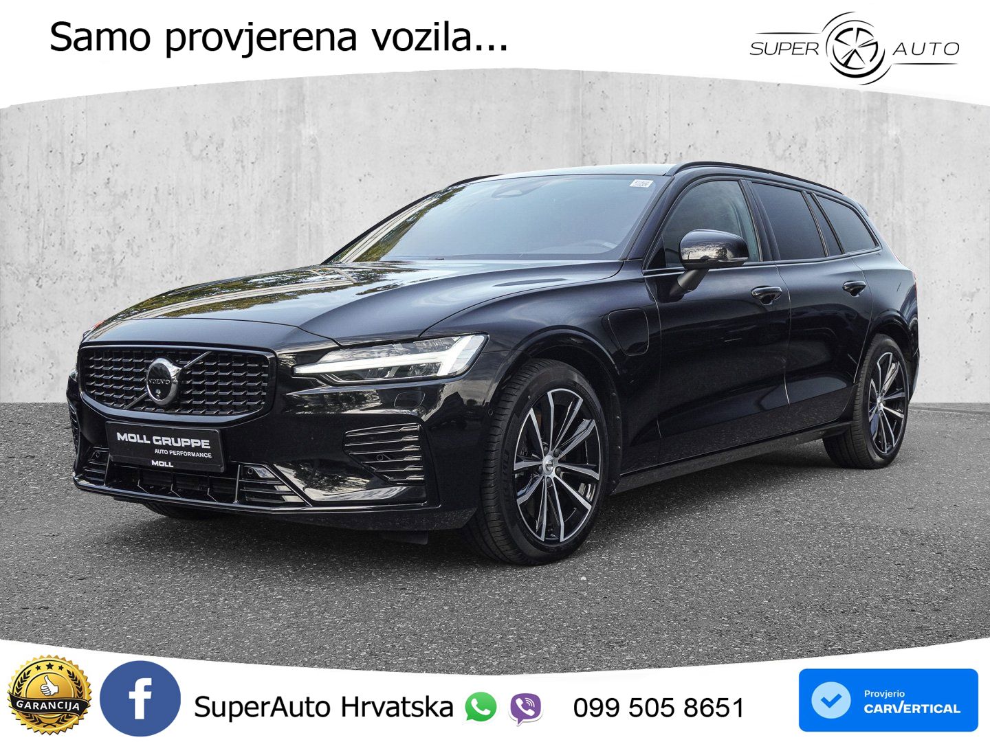 Volvo V60 2.0 T8 AWD Geartronic LED+GR SJED+ACC