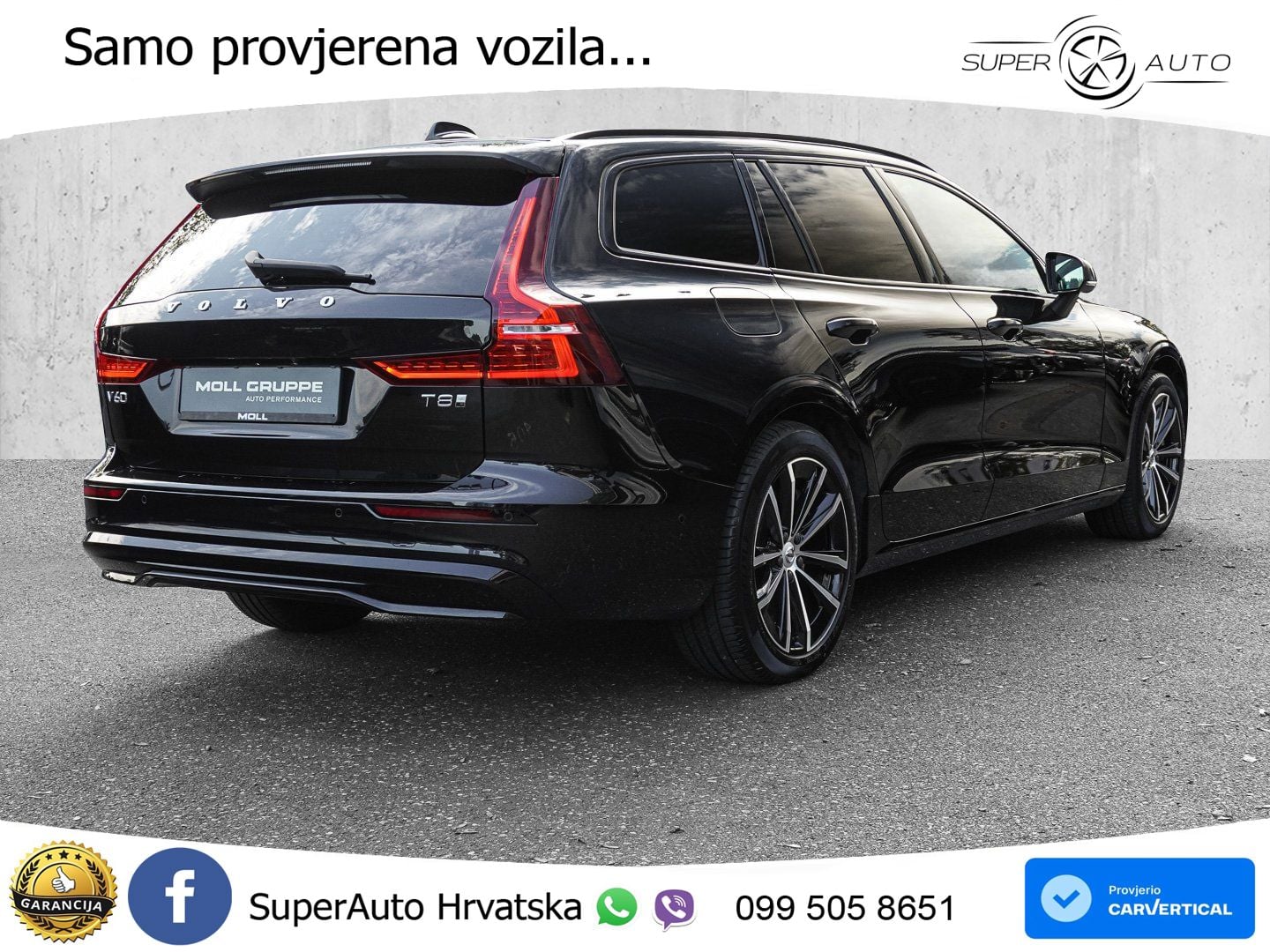 Volvo V60 2.0 T8 AWD Geartronic LED+GR SJED+ACC
