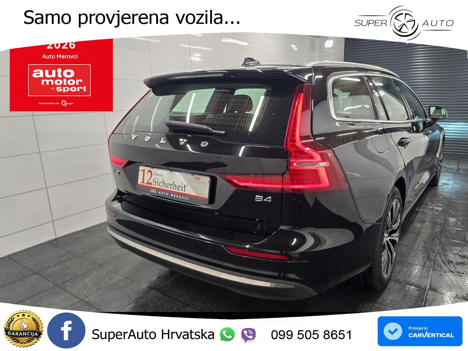 Volvo V60 2.0 B4 Diesel Geartronic LED+GR SJED+ACC