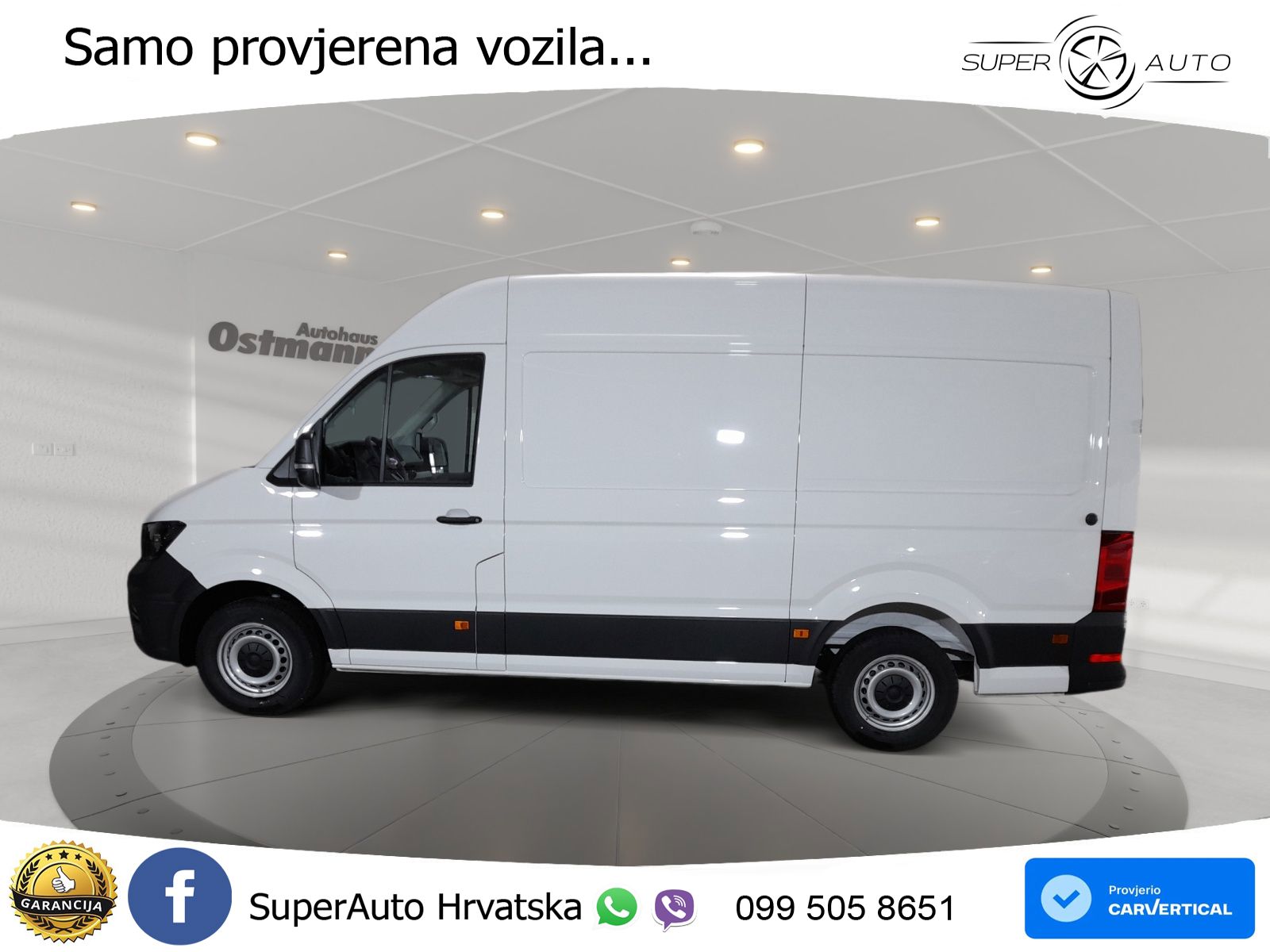 Volkswagen Crafter 35 2.0 TDI Kasten Hochdach AHK, PDC 140 KS