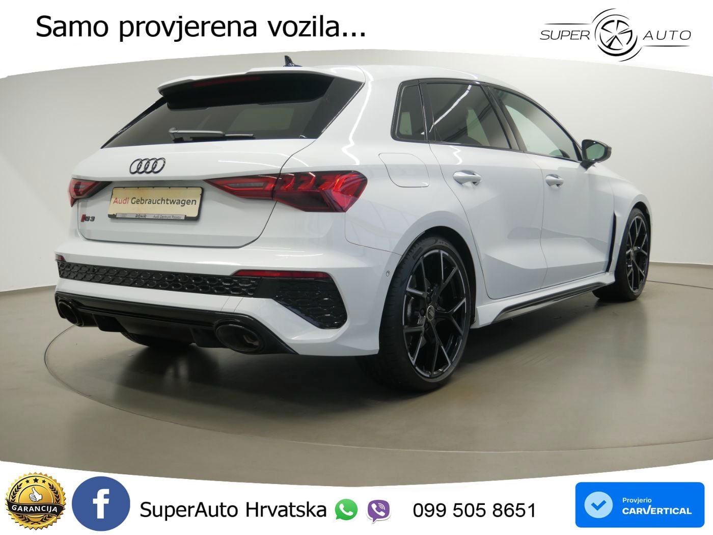 Audi RS3 Sedan 2.5 TFSI (400 KS) quattro S tronic