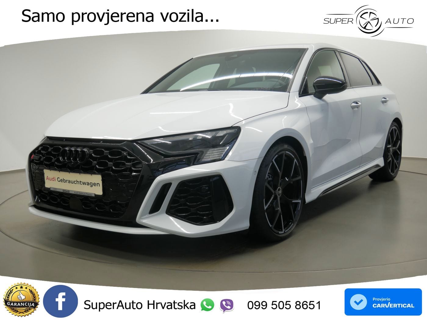 Audi RS3 Sedan 2.5 TFSI (400 KS) quattro S tronic
