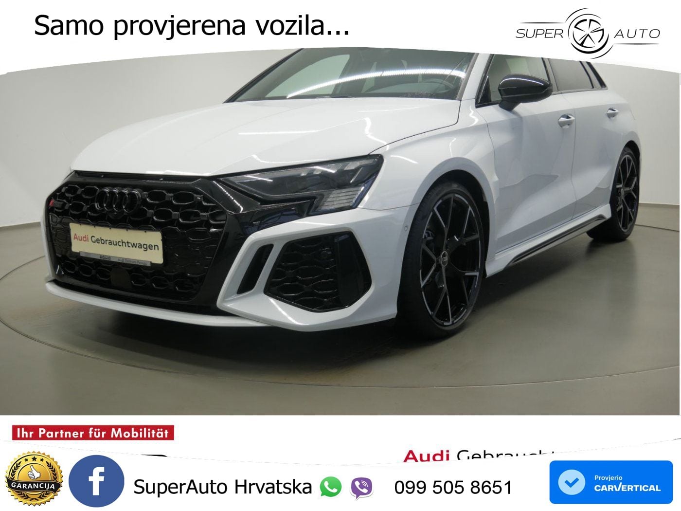 Audi RS3 Sedan 2.5 TFSI (400 KS) quattro S tronic