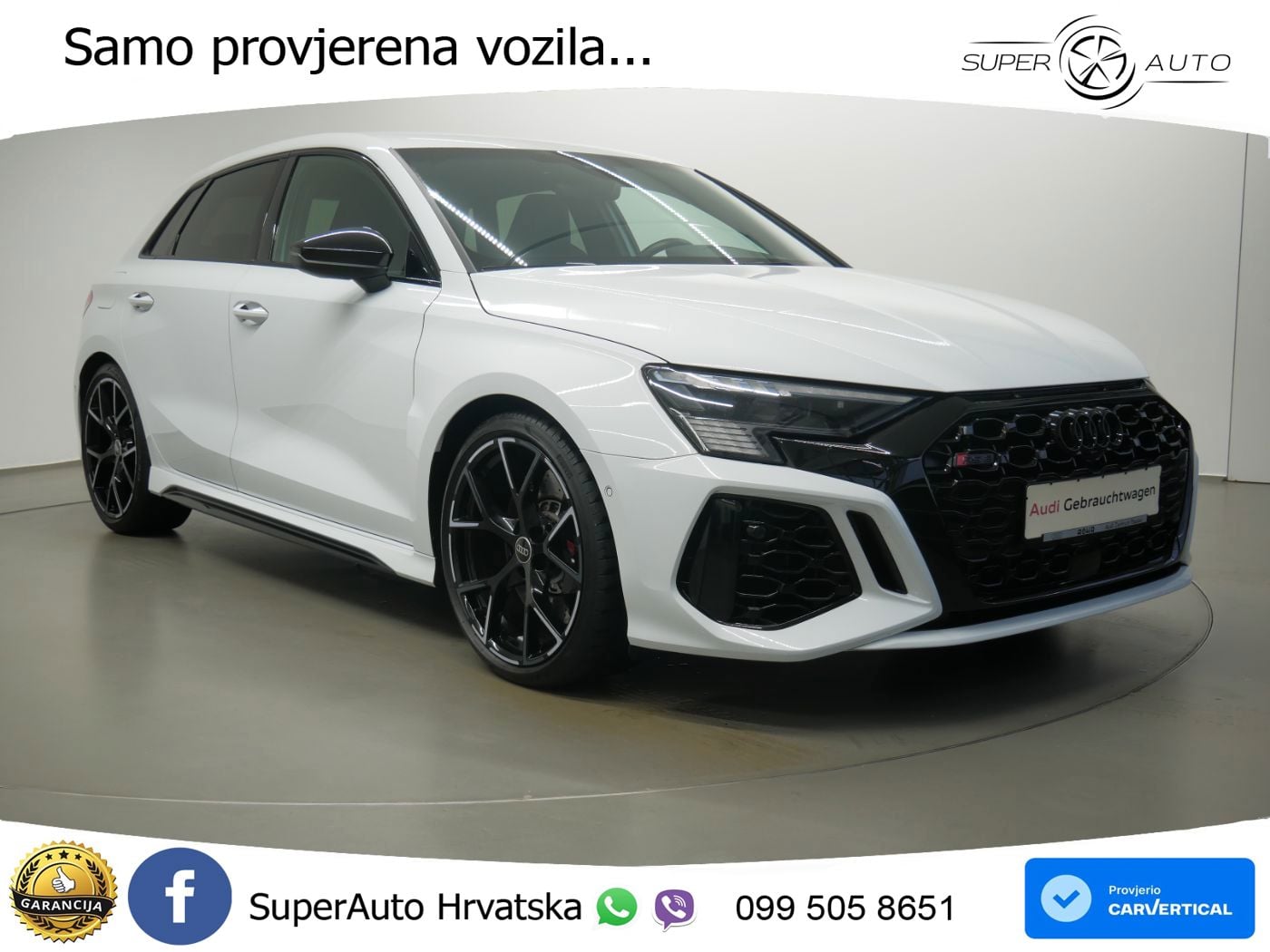 Audi RS3 Sedan 2.5 TFSI (400 KS) quattro S tronic