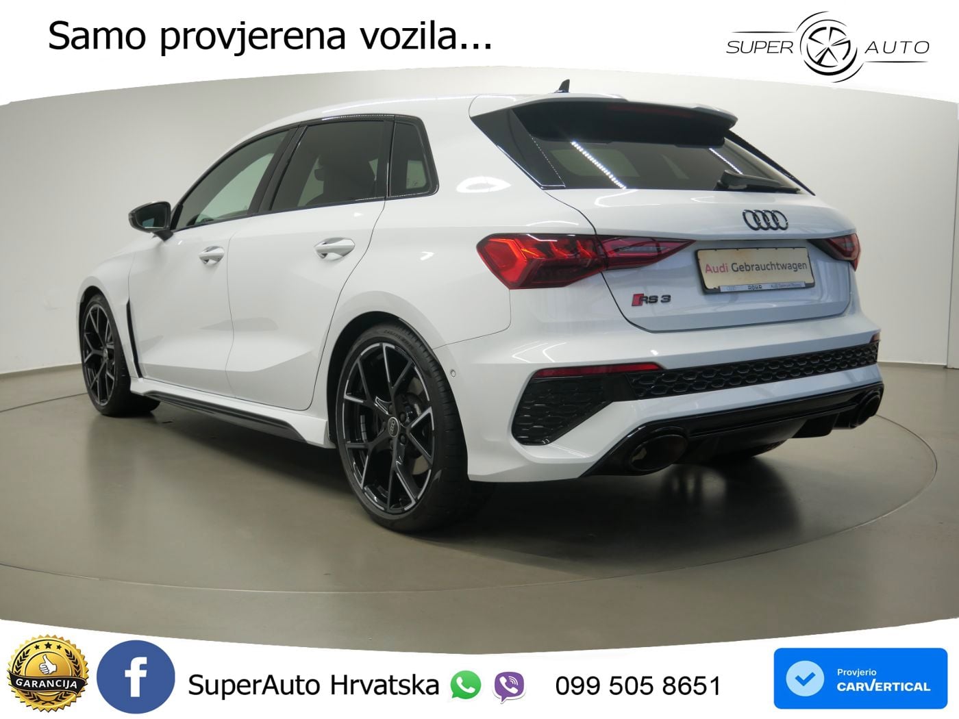 Audi RS3 Sedan 2.5 TFSI (400 KS) quattro S tronic
