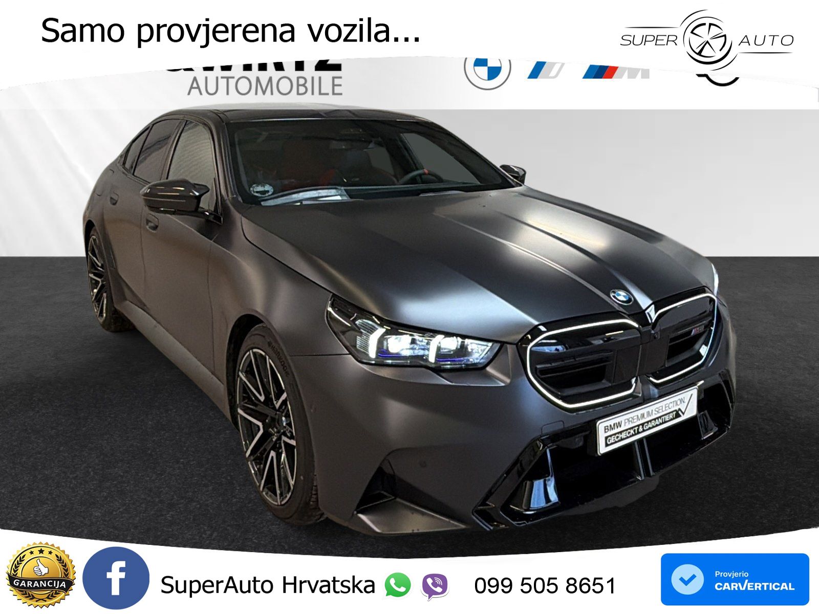 BMW M5 4.4 V8 (727 KS) xDrive Steptronic LED+GR SJED+ACC