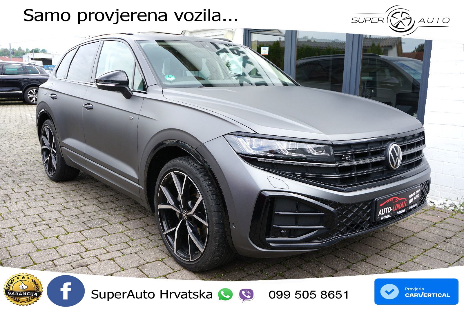 Volkswagen Touareg 3.0 V6 TDI (286 KS) 4MOTION Tiptronic ZRAČNI+ACC+GR SJED+KAM+PANO