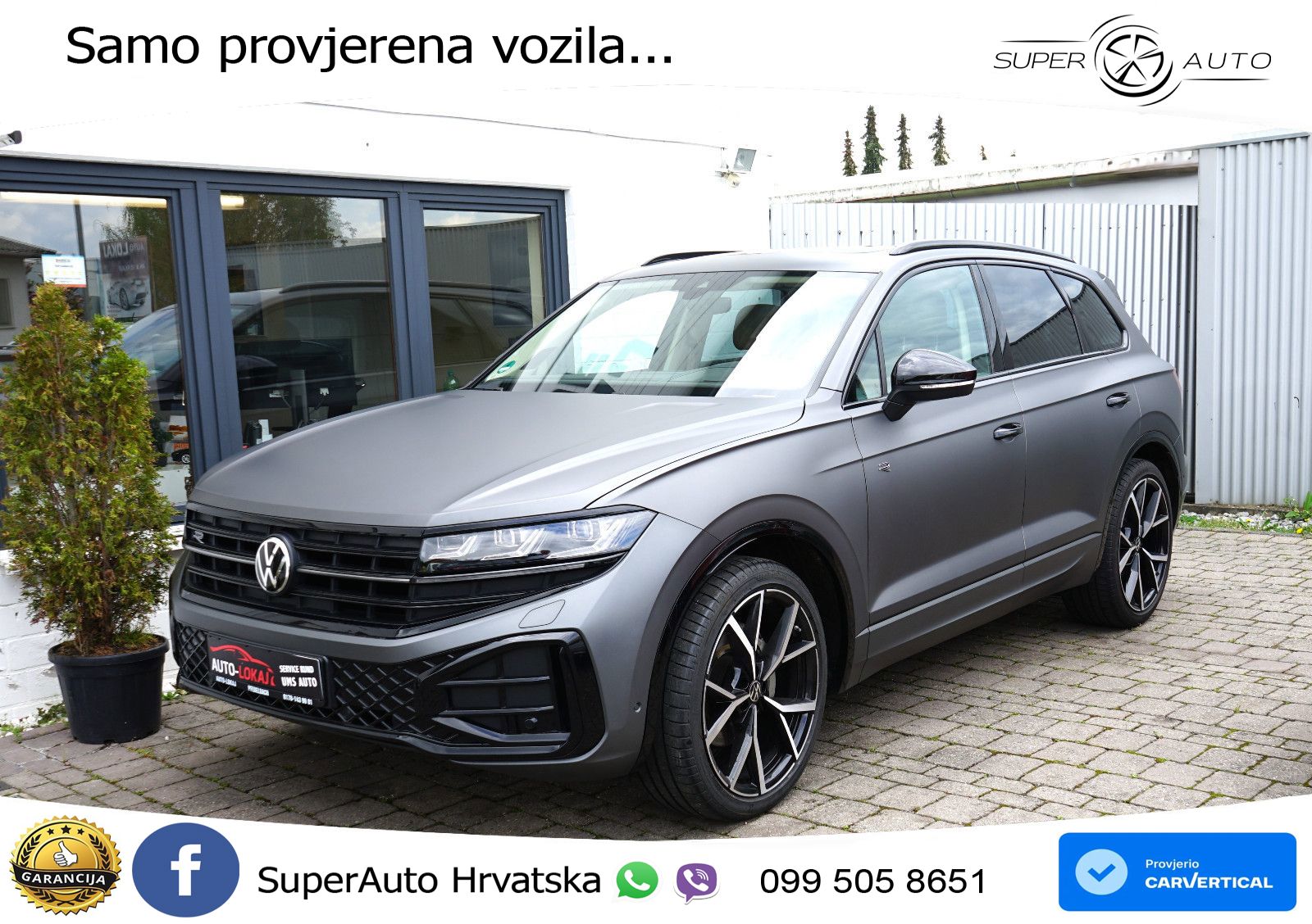Volkswagen Touareg 3.0 V6 TDI (286 KS) 4MOTION Tiptronic ZRAČNI+ACC+GR SJED+KAM+PANO