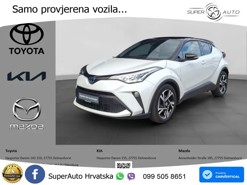 Toyota C-HR 2.0 (184 KS) Hybrid e-CVT Team D