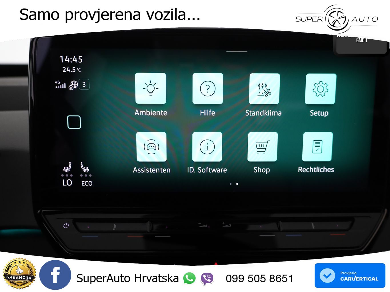 Volkswagen ID.3 Pro 62 kWh (204 KS) LED+GR SJED+ACC