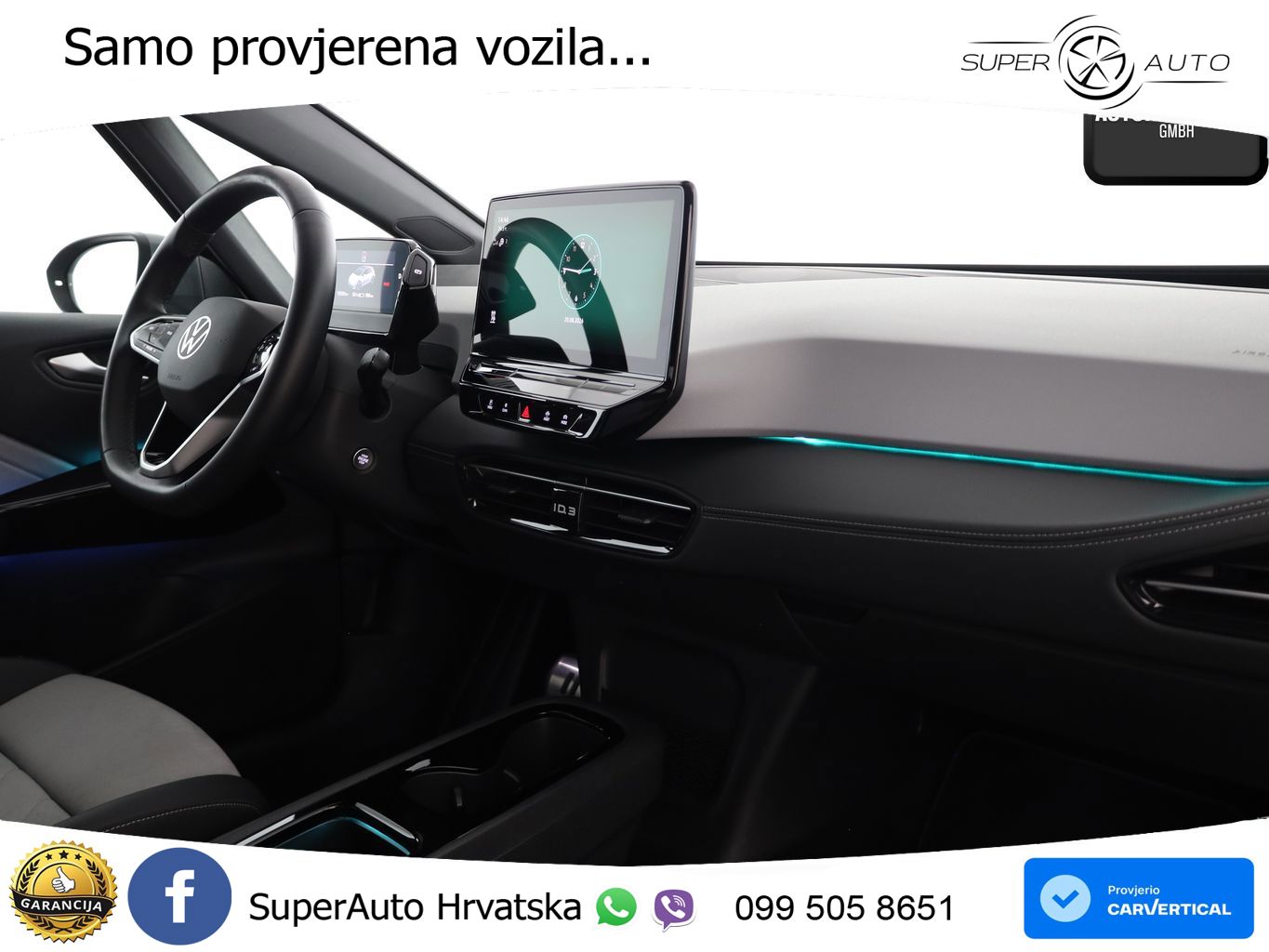 Volkswagen ID.3 Pro 62 kWh (204 KS) LED+GR SJED+ACC