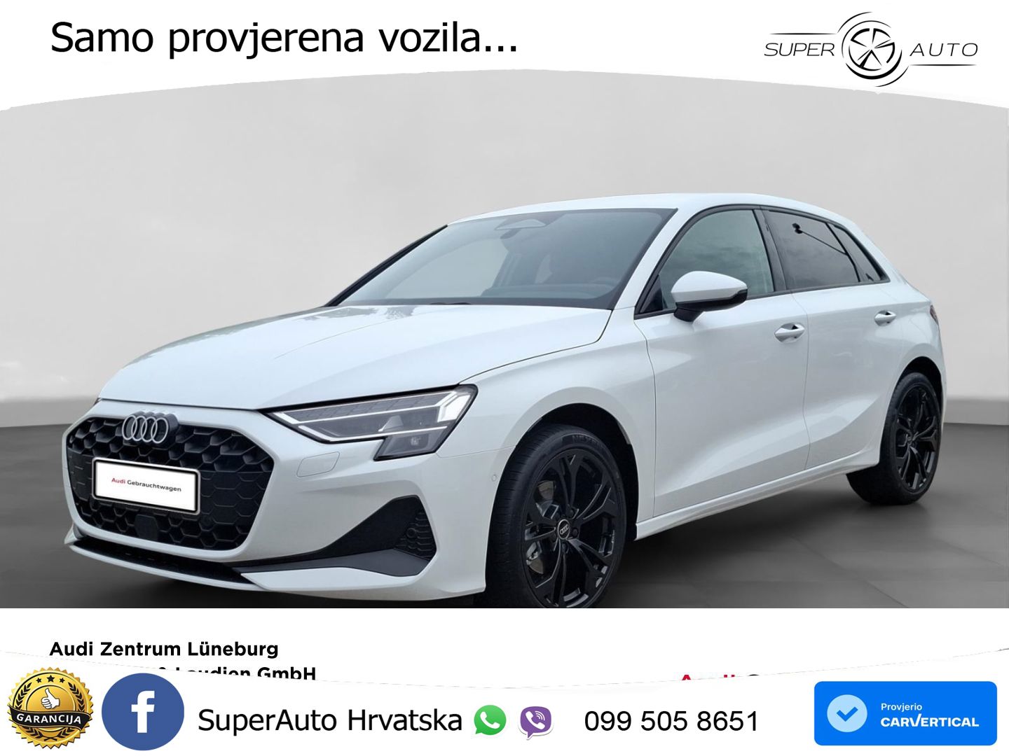 Audi A3 Sportback 30 TFSI (116 KS) Mild Hybrid S tronic LED+GR SJED+ACC