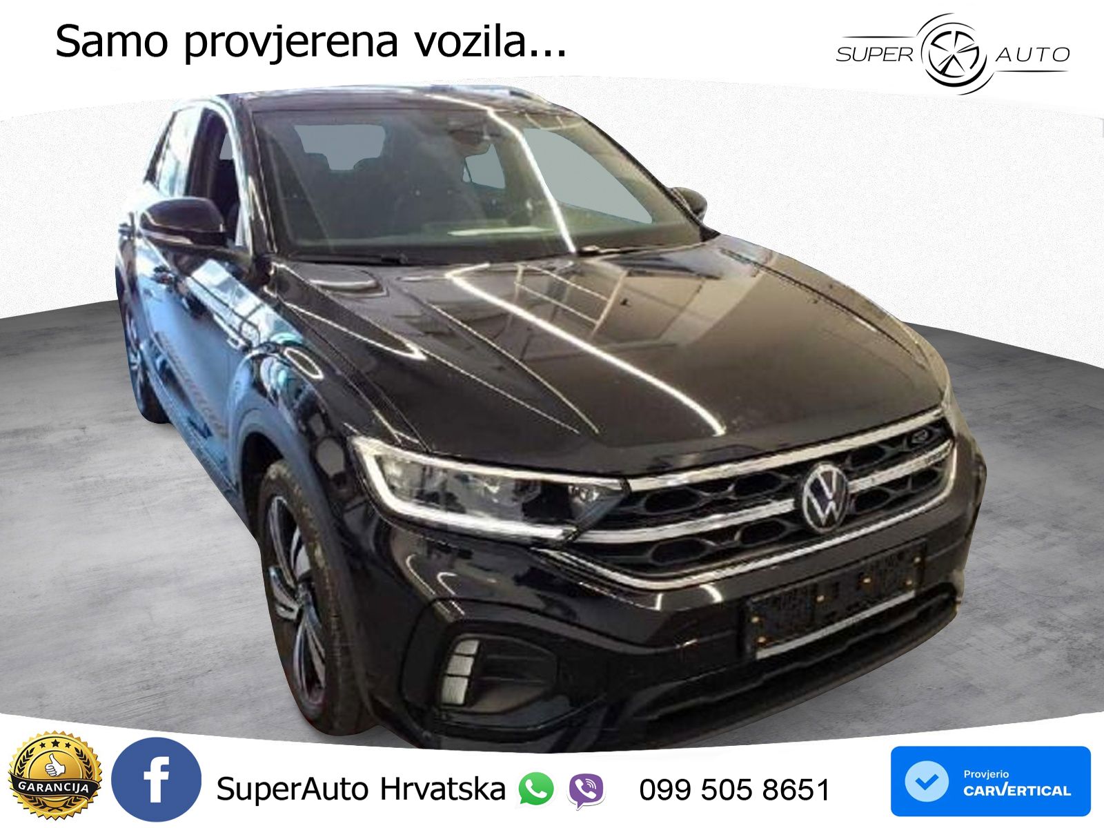Volkswagen T-Roc 2.0 TDI (150 KS) DSG R-Line LED+GR SJED+ACC