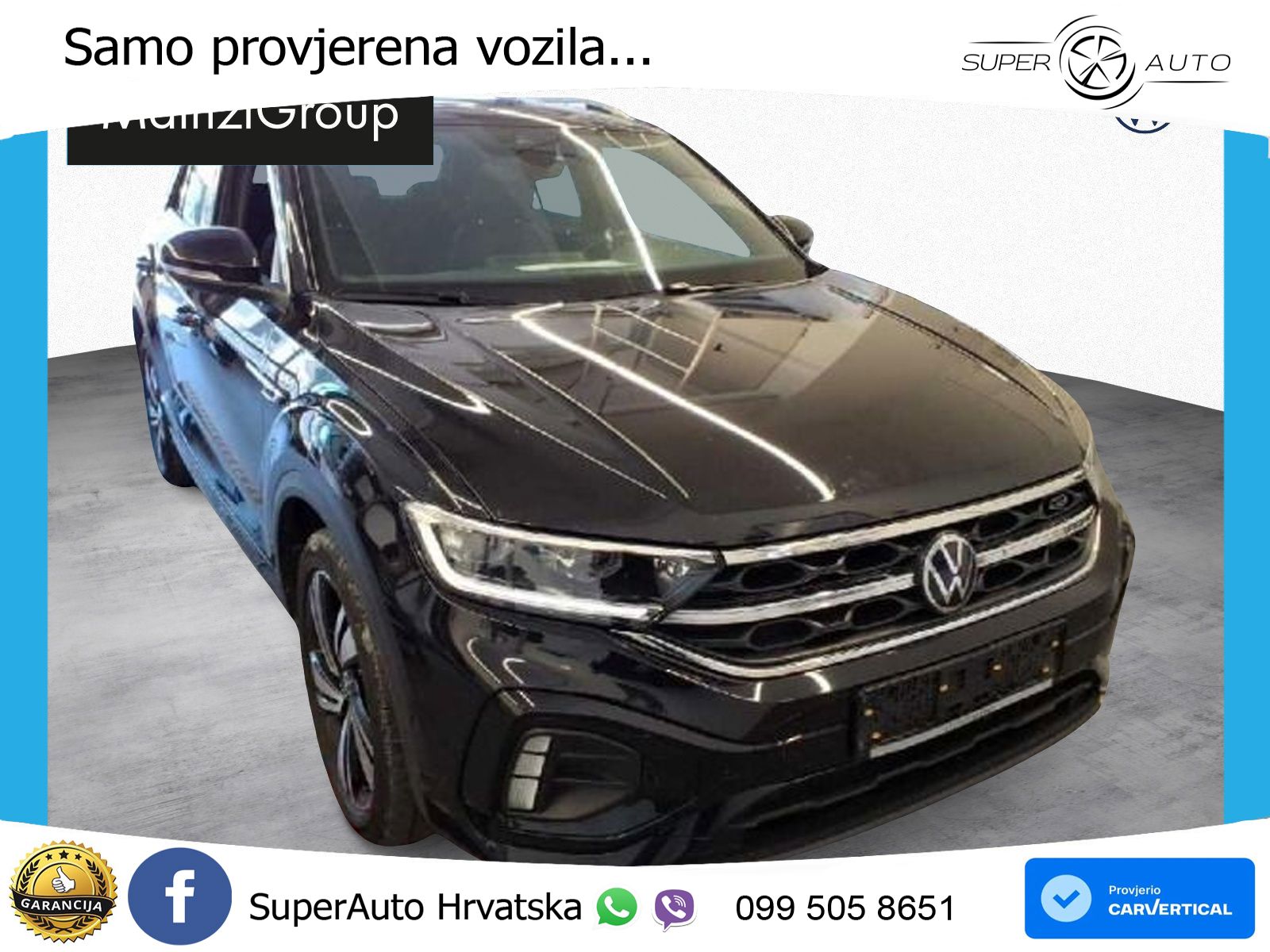 Volkswagen T-Roc 2.0 TDI (150 KS) DSG R-Line LED+GR SJED+ACC