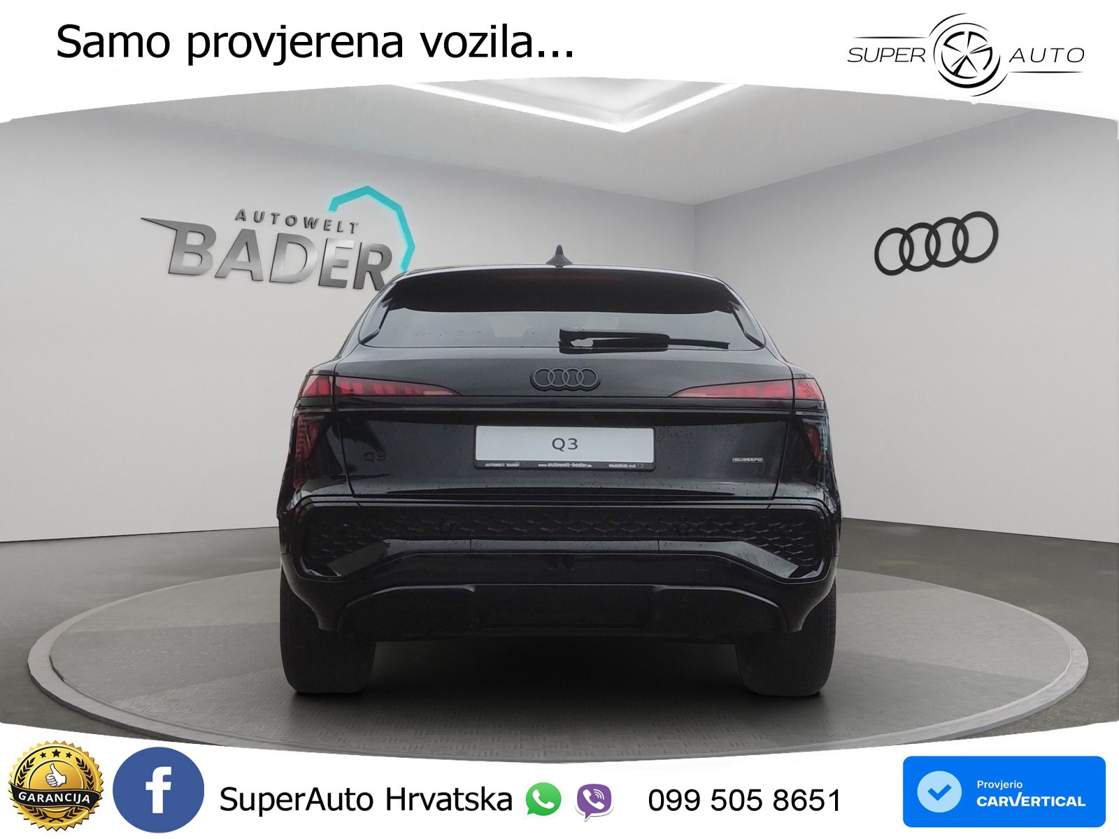 Audi Q3 III Sportback 2.0 TFSI (204 KS) quattro S tronic LED+GR SJED+ACC