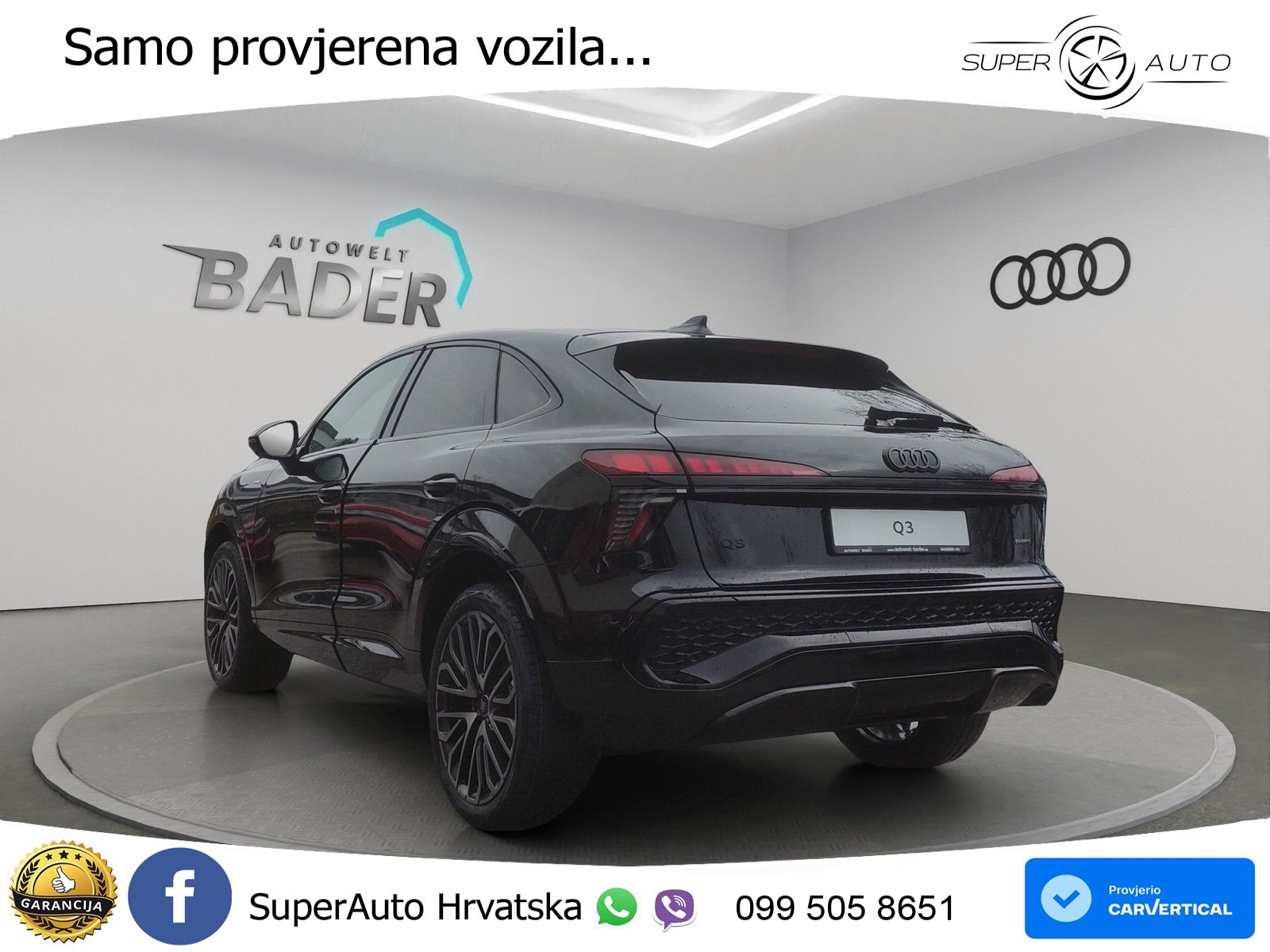 Audi Q3 III Sportback 2.0 TFSI (204 KS) quattro S tronic LED+GR SJED+ACC