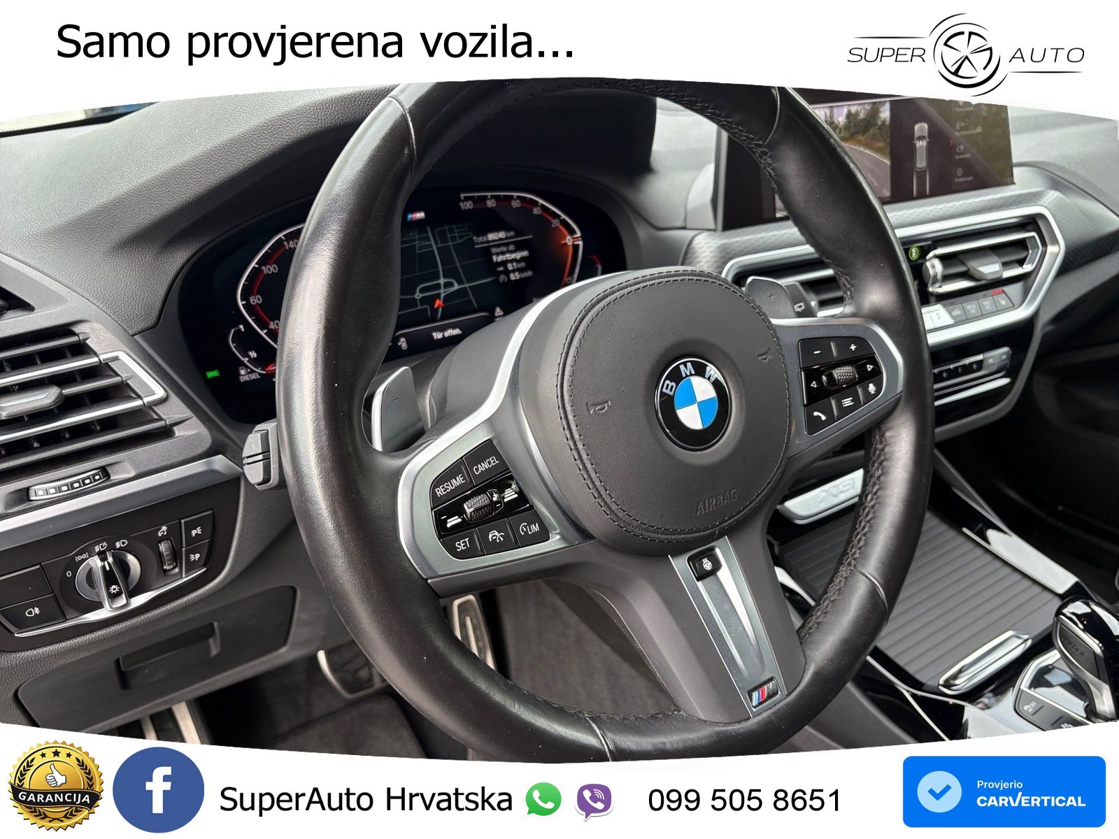 BMW X3 30d xDrive Steptronic M Sport LED+GR SJED+ACC