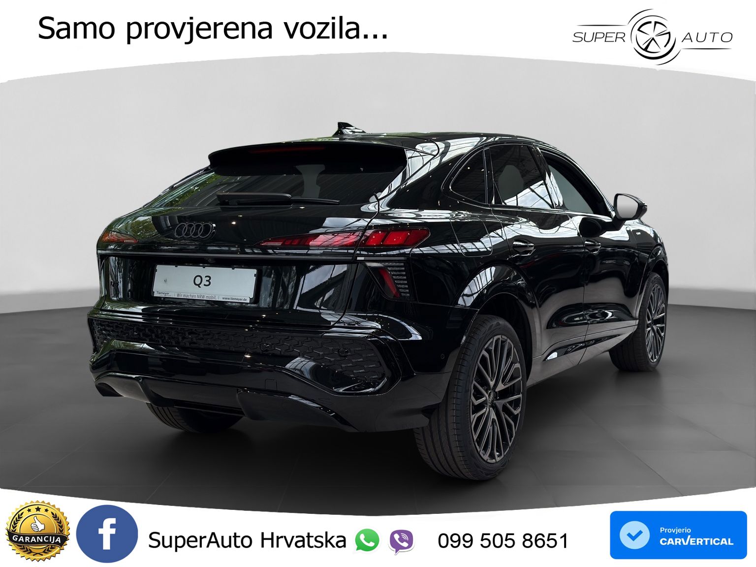 Audi Q3 III Sportback 1.5 TFSI (150 KS) S tronic 2x S line MATRIX+GR SJED+KAM