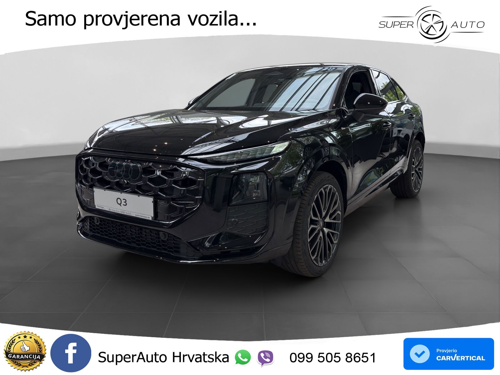 Audi Q3 III Sportback 1.5 TFSI (150 KS) S tronic 2x S line MATRIX+GR SJED+KAM