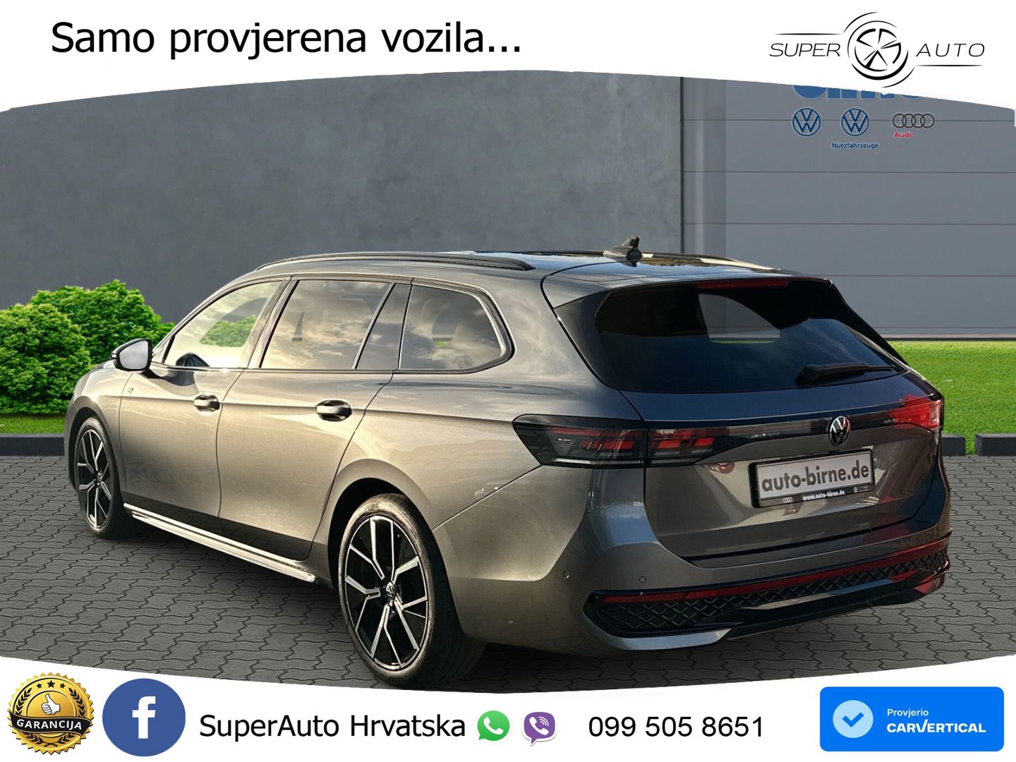 Volkswagen Passat Variant 2.0 TDI (193 KS) 4MOTION DSG R-Line LED+GR SJED+ACC
