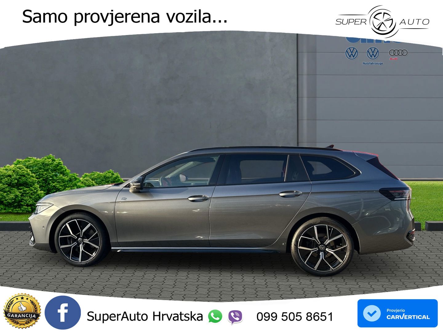 Volkswagen Passat Variant 2.0 TDI (193 KS) 4MOTION DSG R-Line LED+GR SJED+ACC