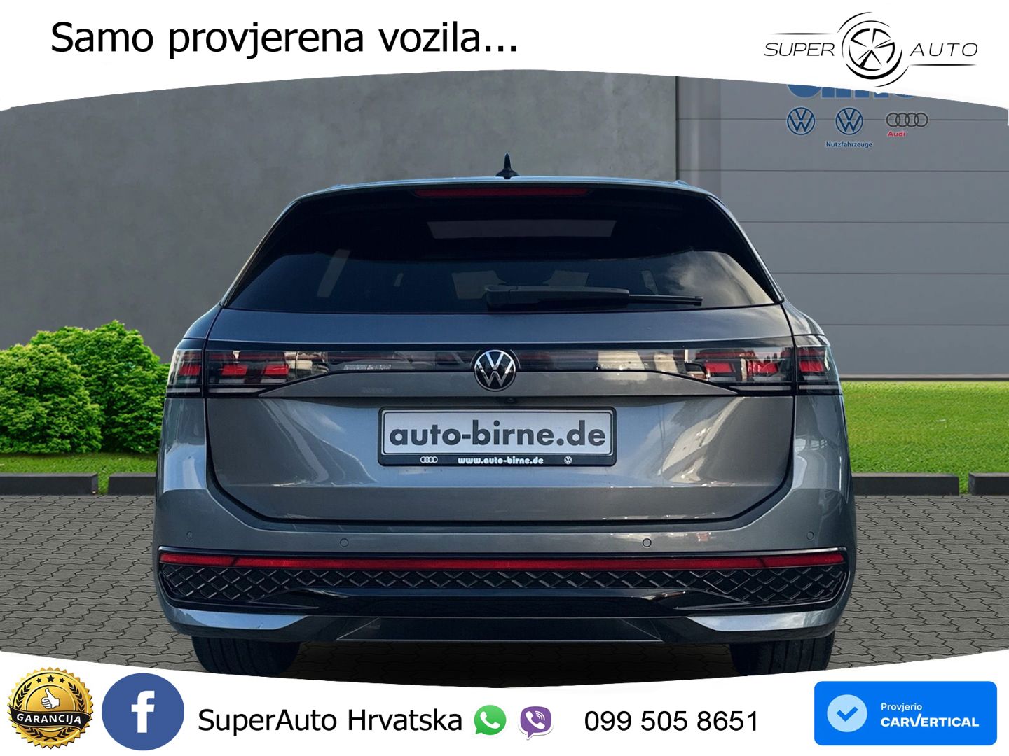 Volkswagen Passat Variant 2.0 TDI (193 KS) 4MOTION DSG R-Line LED+GR SJED+ACC