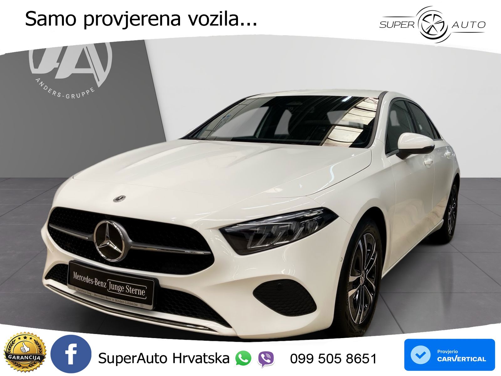 Mercedes-Benz A 180 7G-DCT LED+GR SJED+ACC