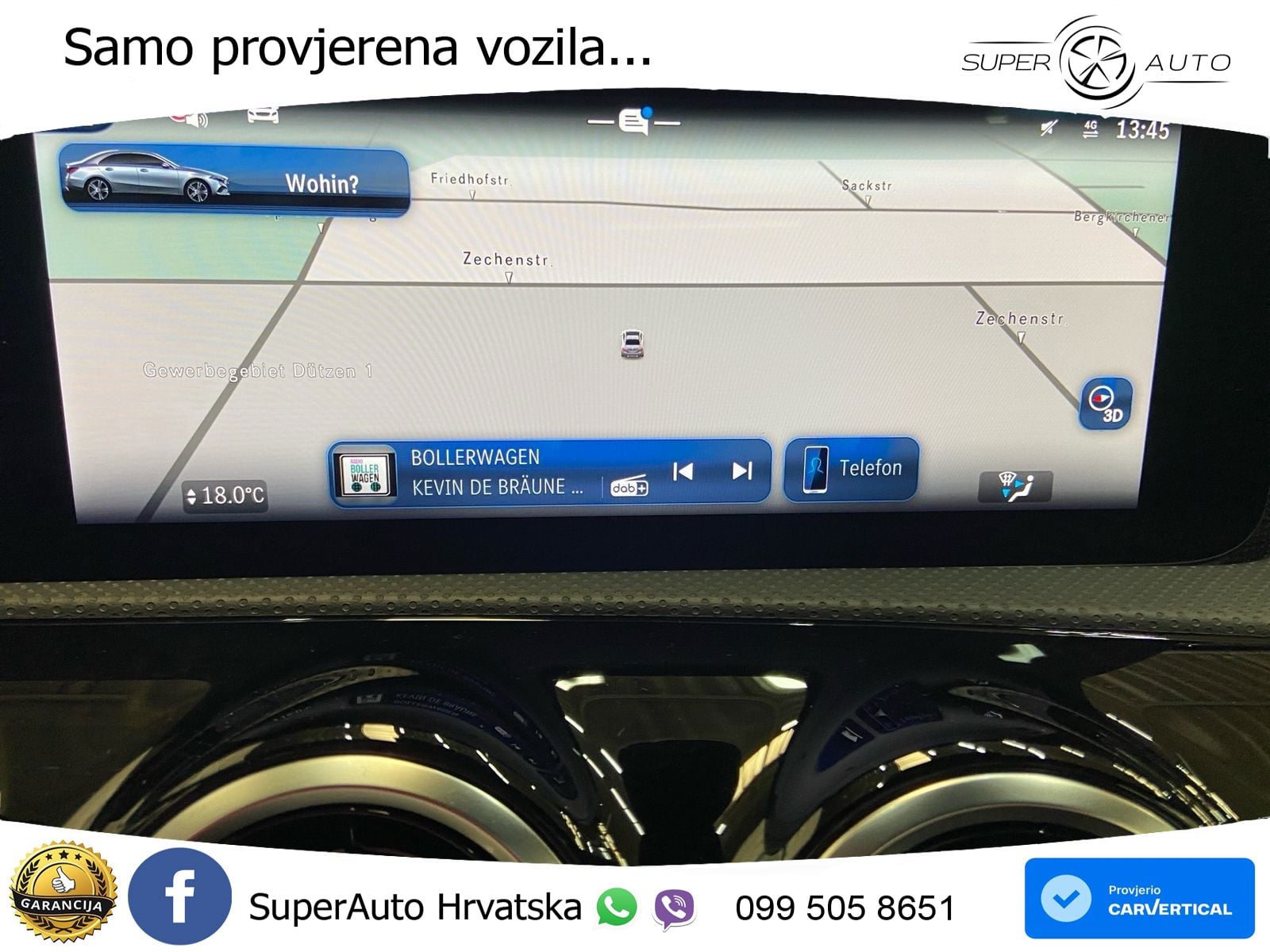 Mercedes-Benz A 180 7G-DCT LED+GR SJED+ACC