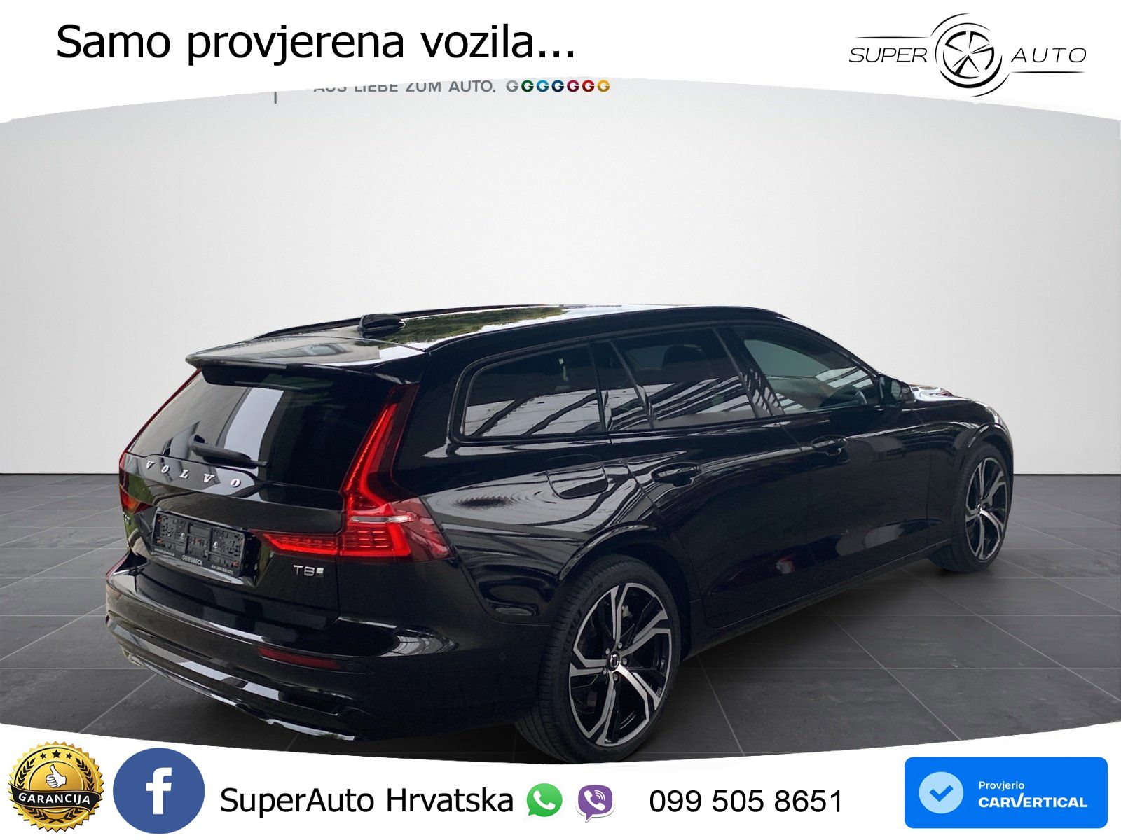 Volvo V60 2.0 T8 AWD Geartronic LED+GR SJED+ACC