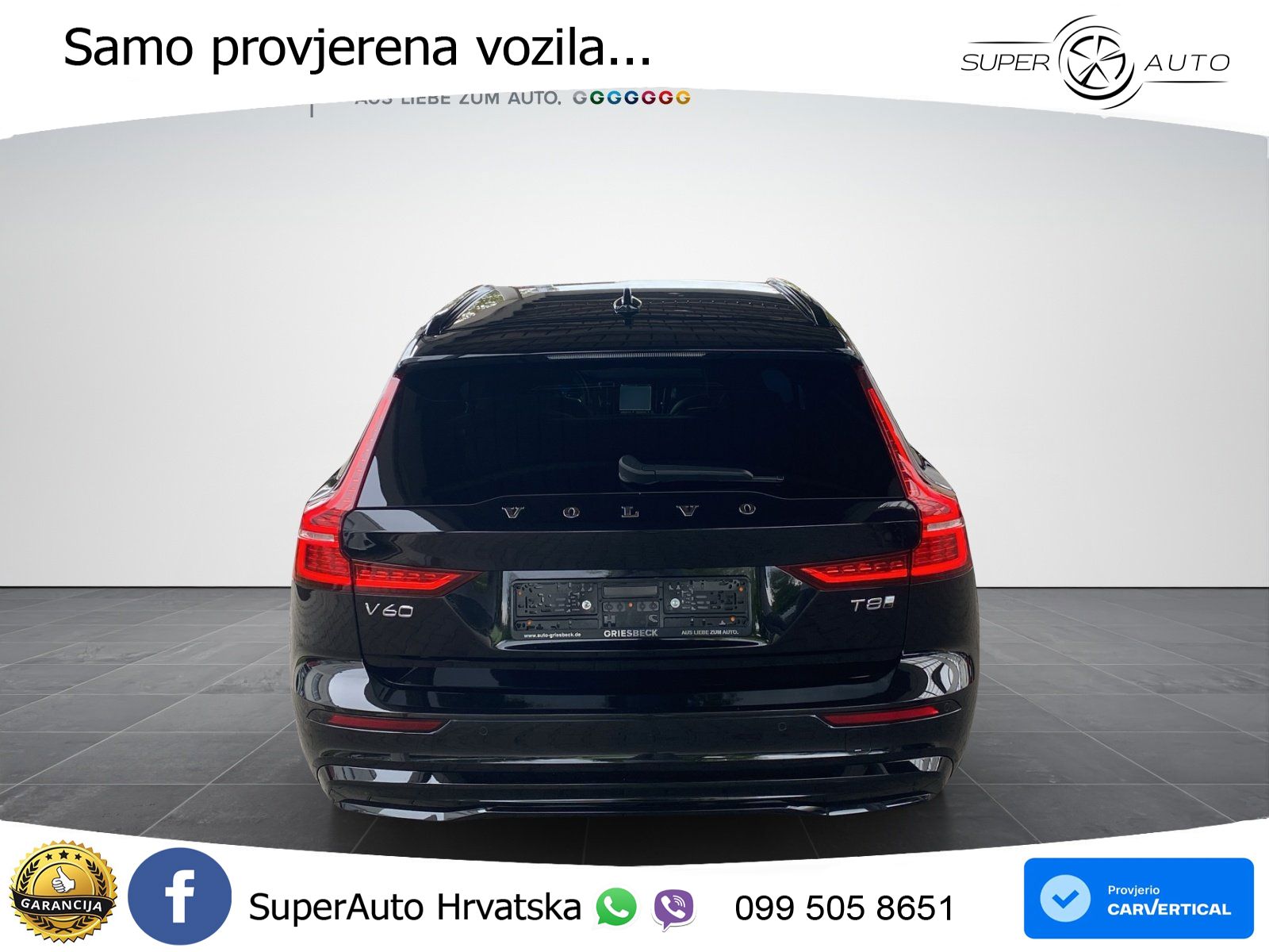 Volvo V60 2.0 T8 AWD Geartronic LED+GR SJED+ACC