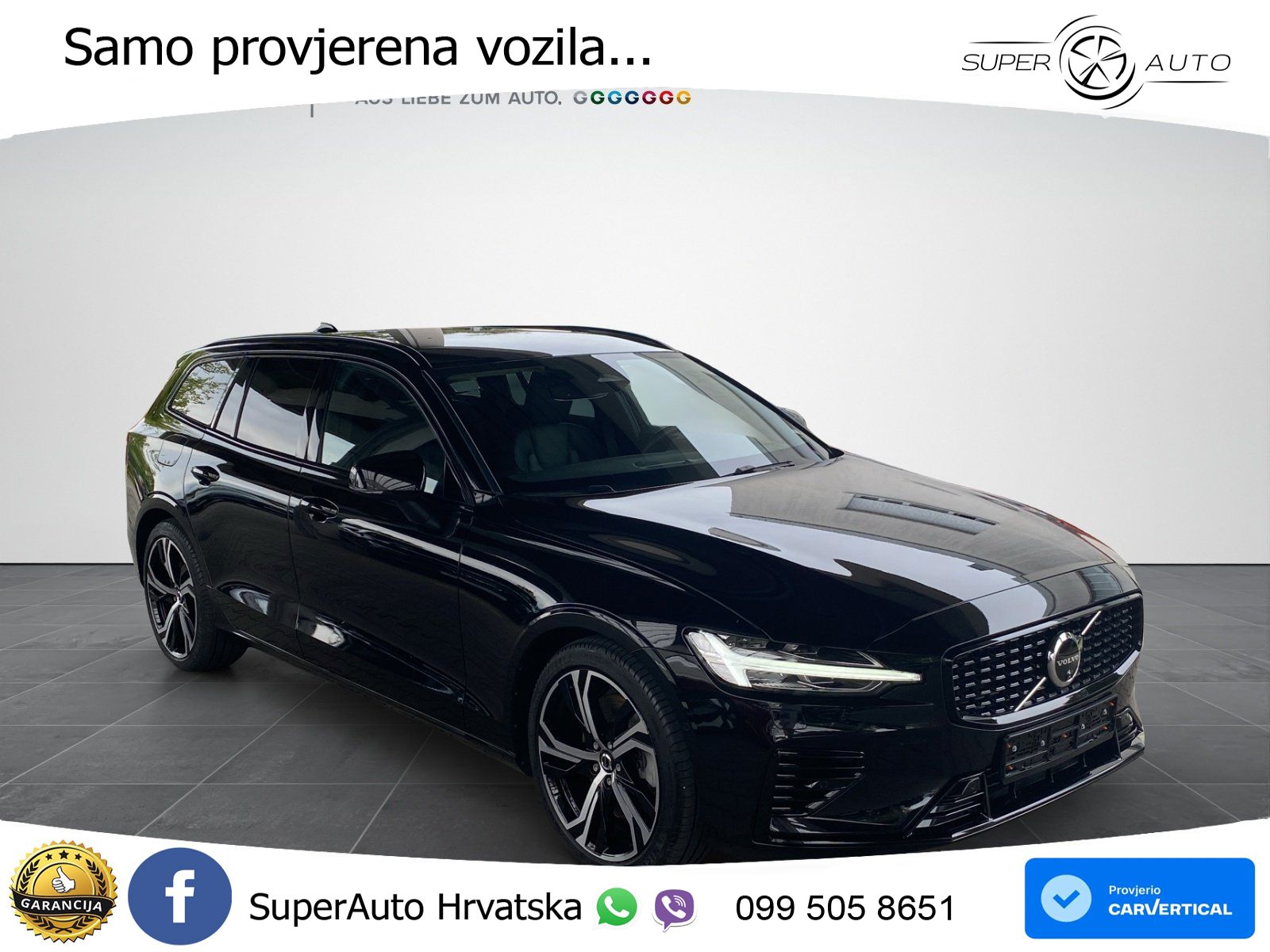 Volvo V60 2.0 T8 AWD Geartronic LED+GR SJED+ACC