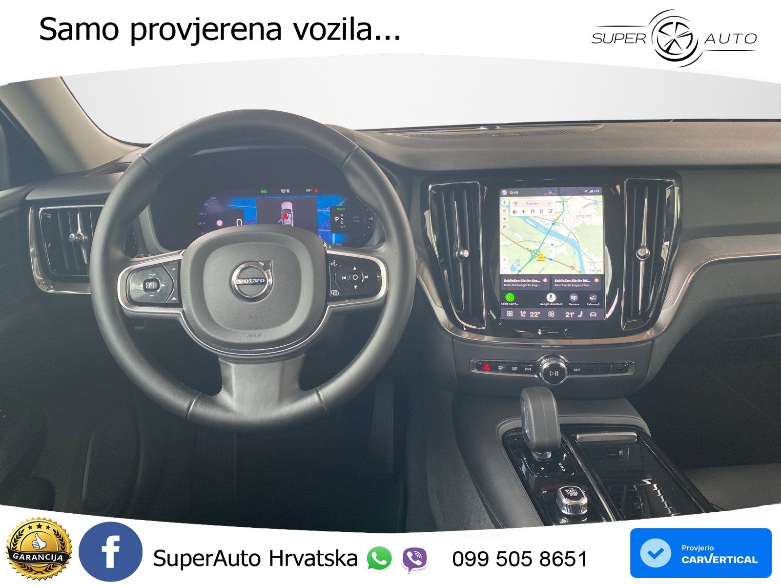 Volvo V60 2.0 T8 AWD Geartronic LED+GR SJED+ACC