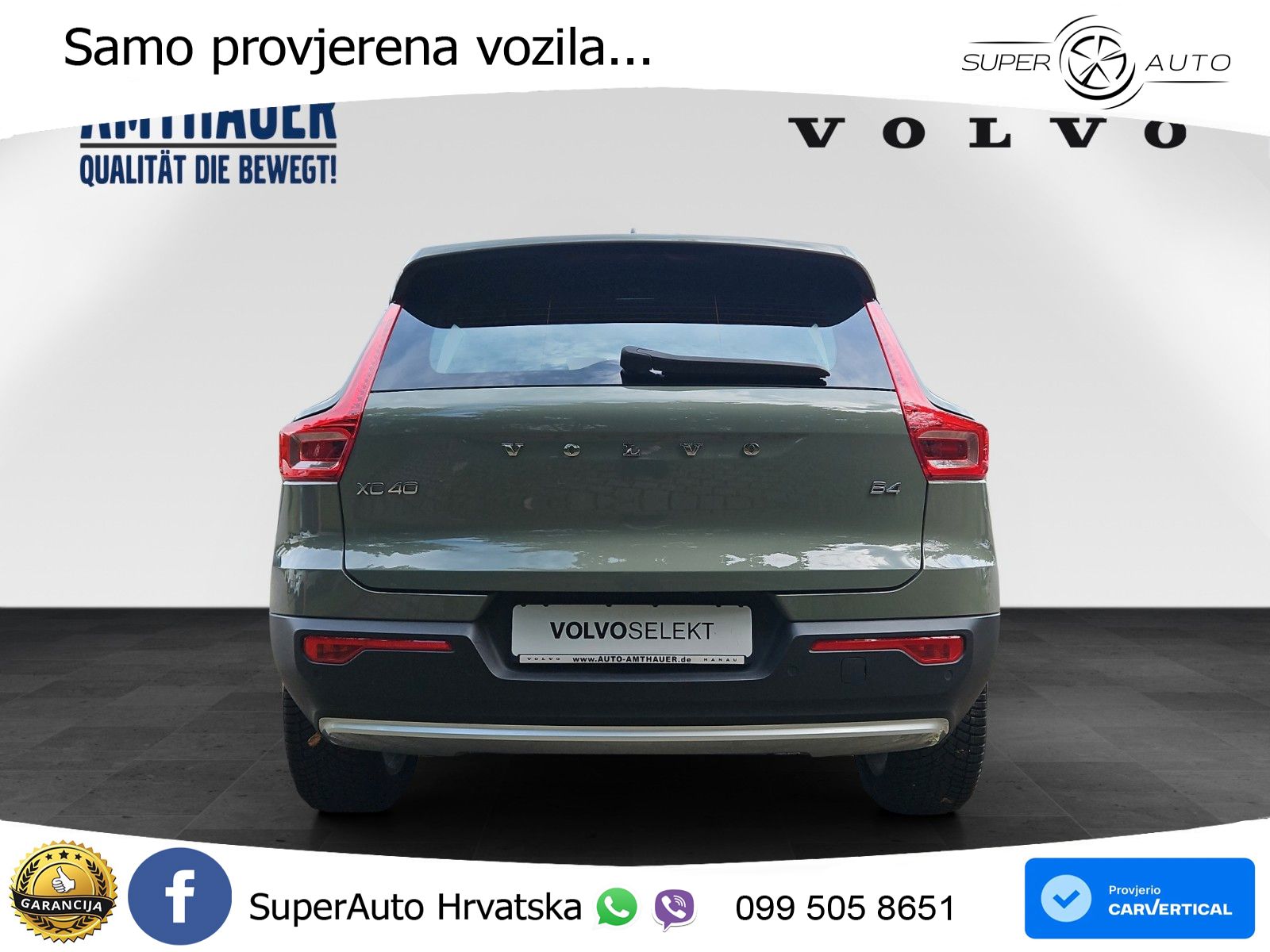 Volvo XC40 2.0 B4 AWD 197 KS Automatic LED+GR SJED+ACC