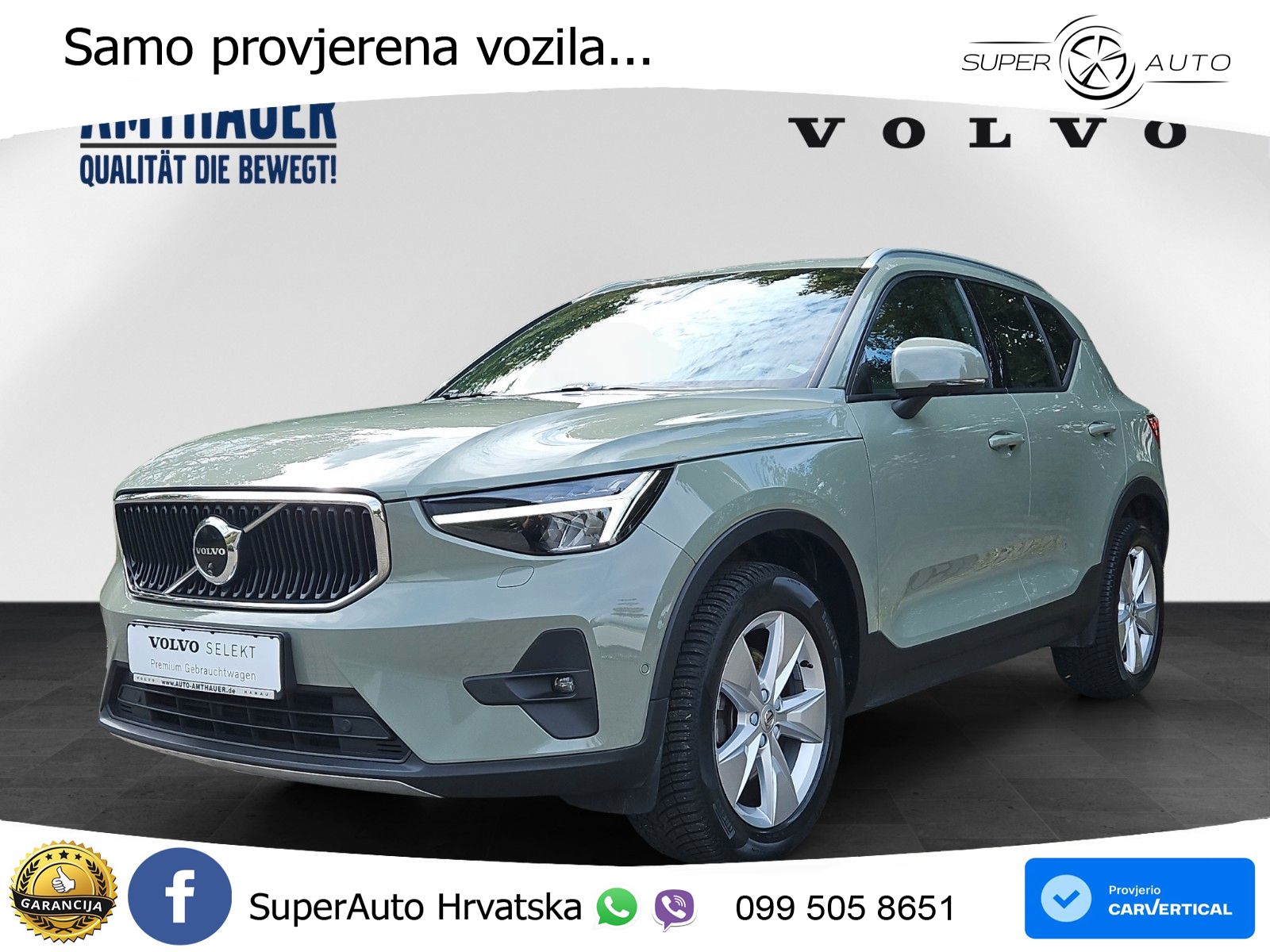 Volvo XC40 2.0 B4 AWD 197 KS Automatic LED+GR SJED+ACC