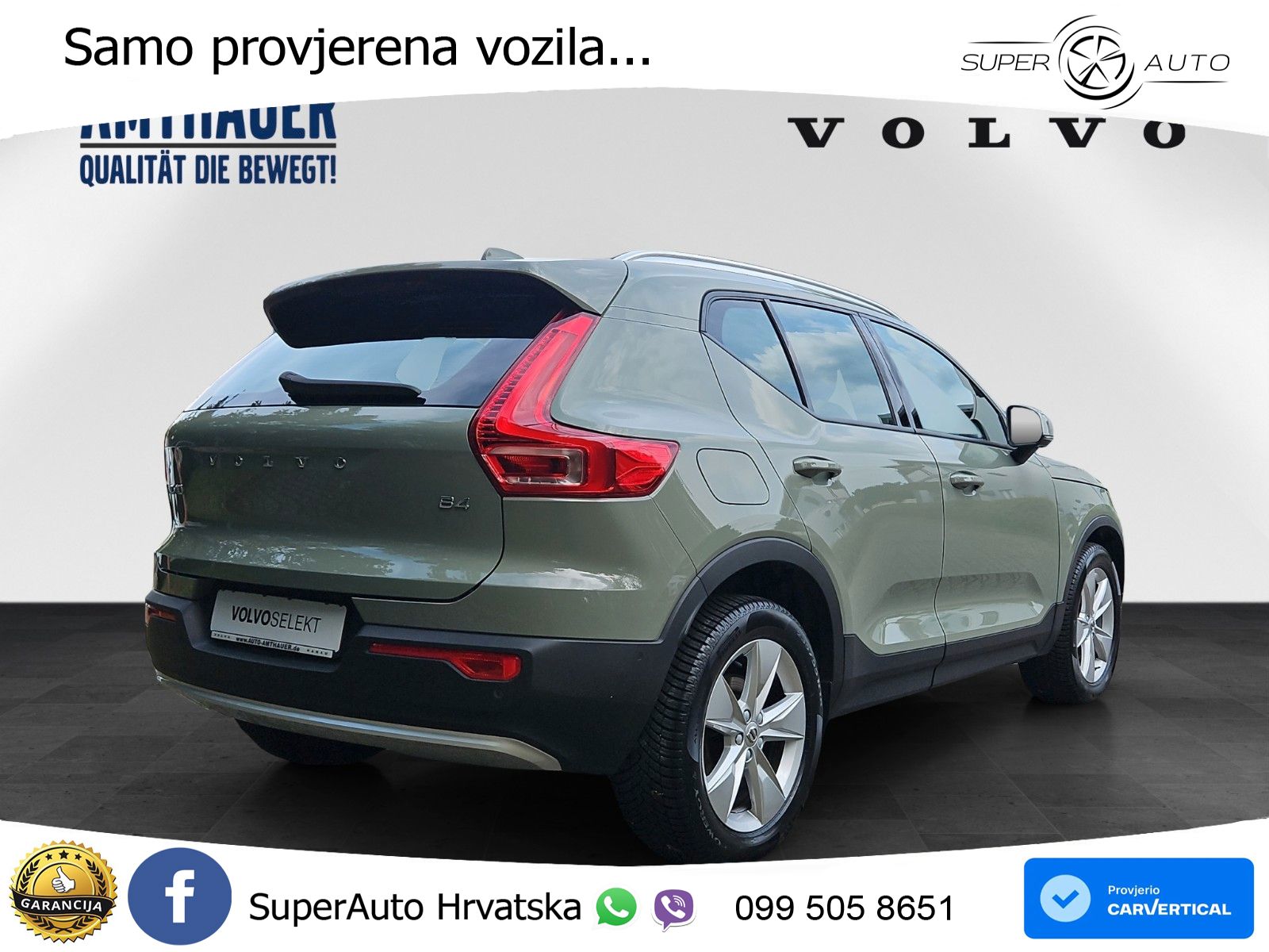 Volvo XC40 2.0 B4 AWD 197 KS Automatic LED+GR SJED+ACC