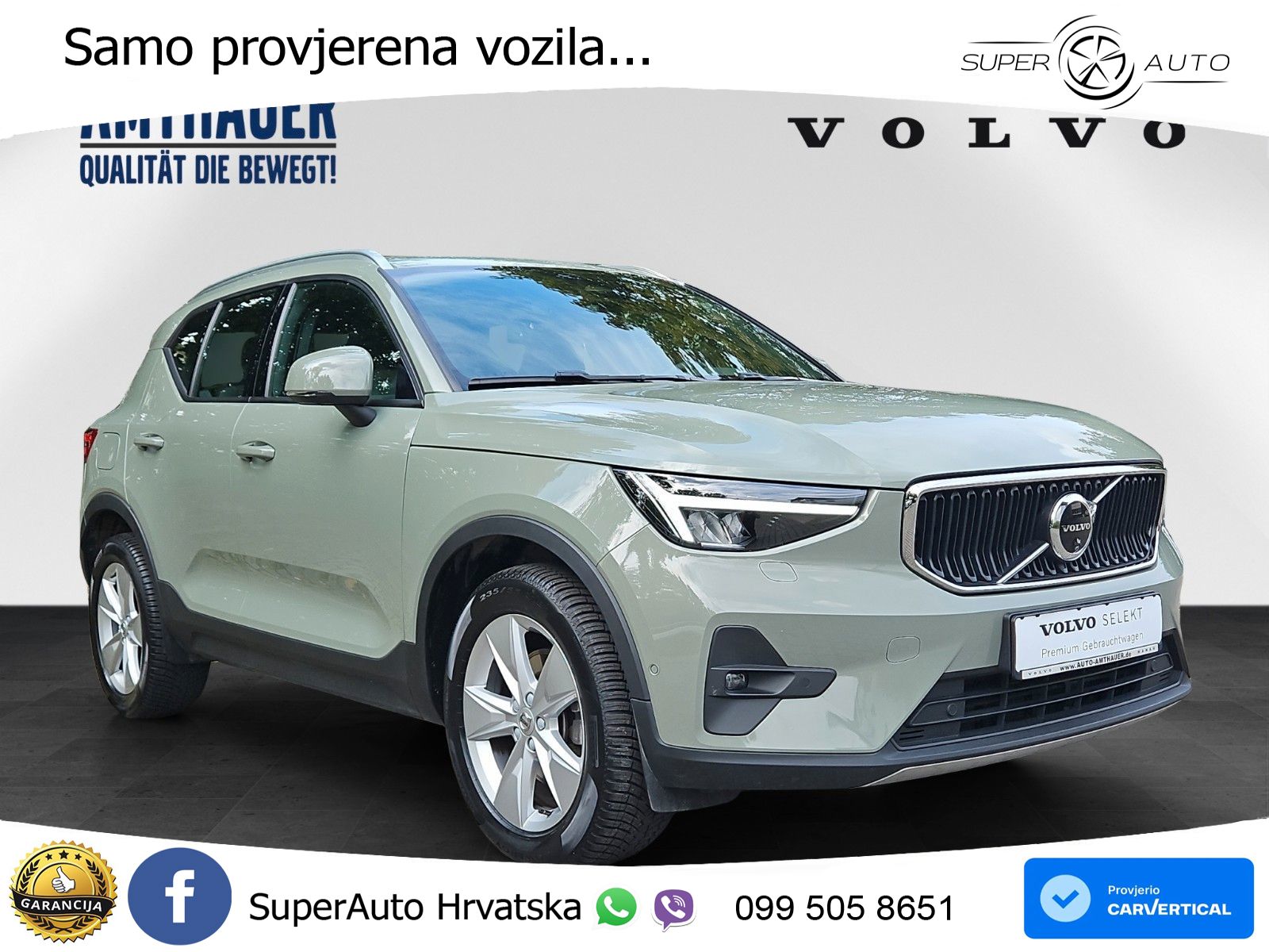 Volvo XC40 2.0 B4 AWD 197 KS Automatic LED+GR SJED+ACC