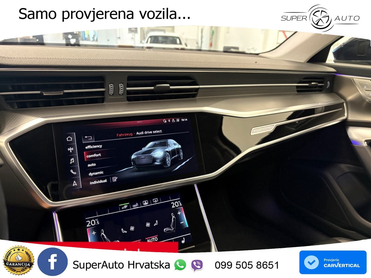 Audi A6 50 TFSIe (299 KS) quattro ultra S tronic LED+GR SJED+ACC