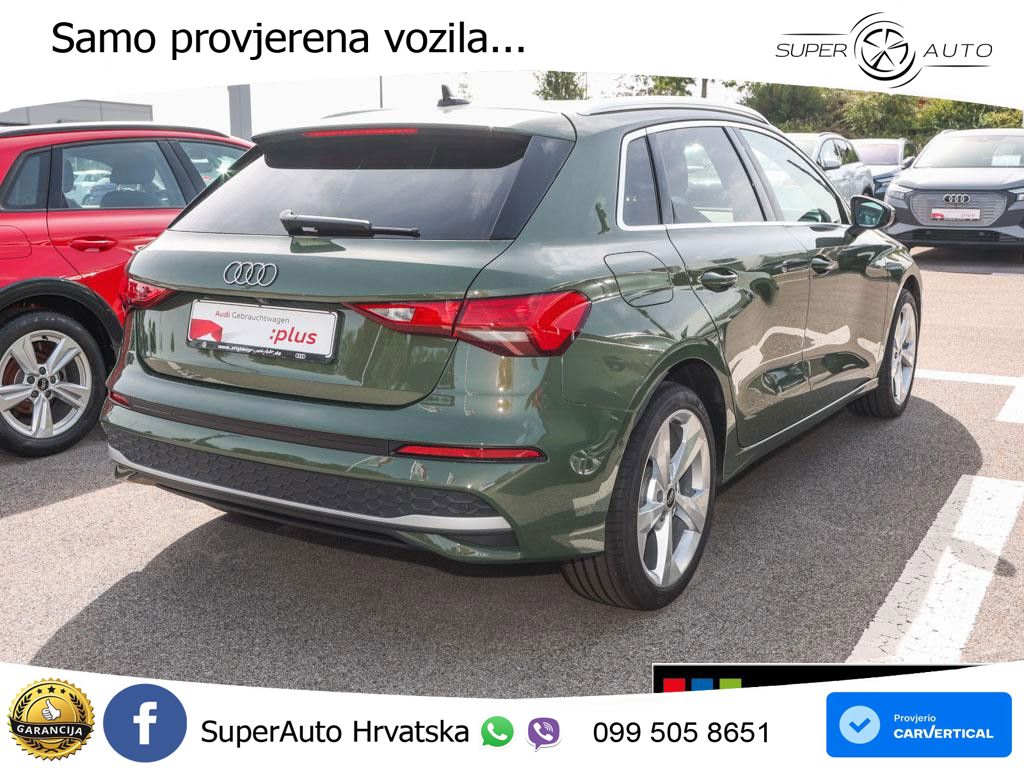 Audi A3 Sportback 30 TFSI (116 KS) Mild Hybrid S tronic advanced LED+GR SJED+ACC